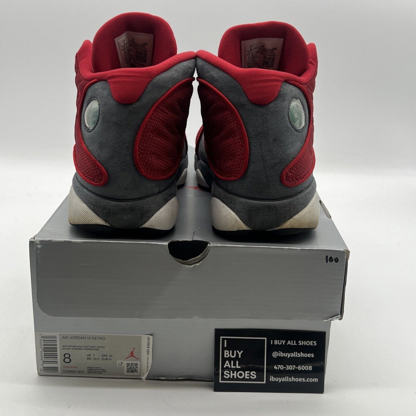 Size 8 - Air Jordan 13 Red/White - (DJ5982600)