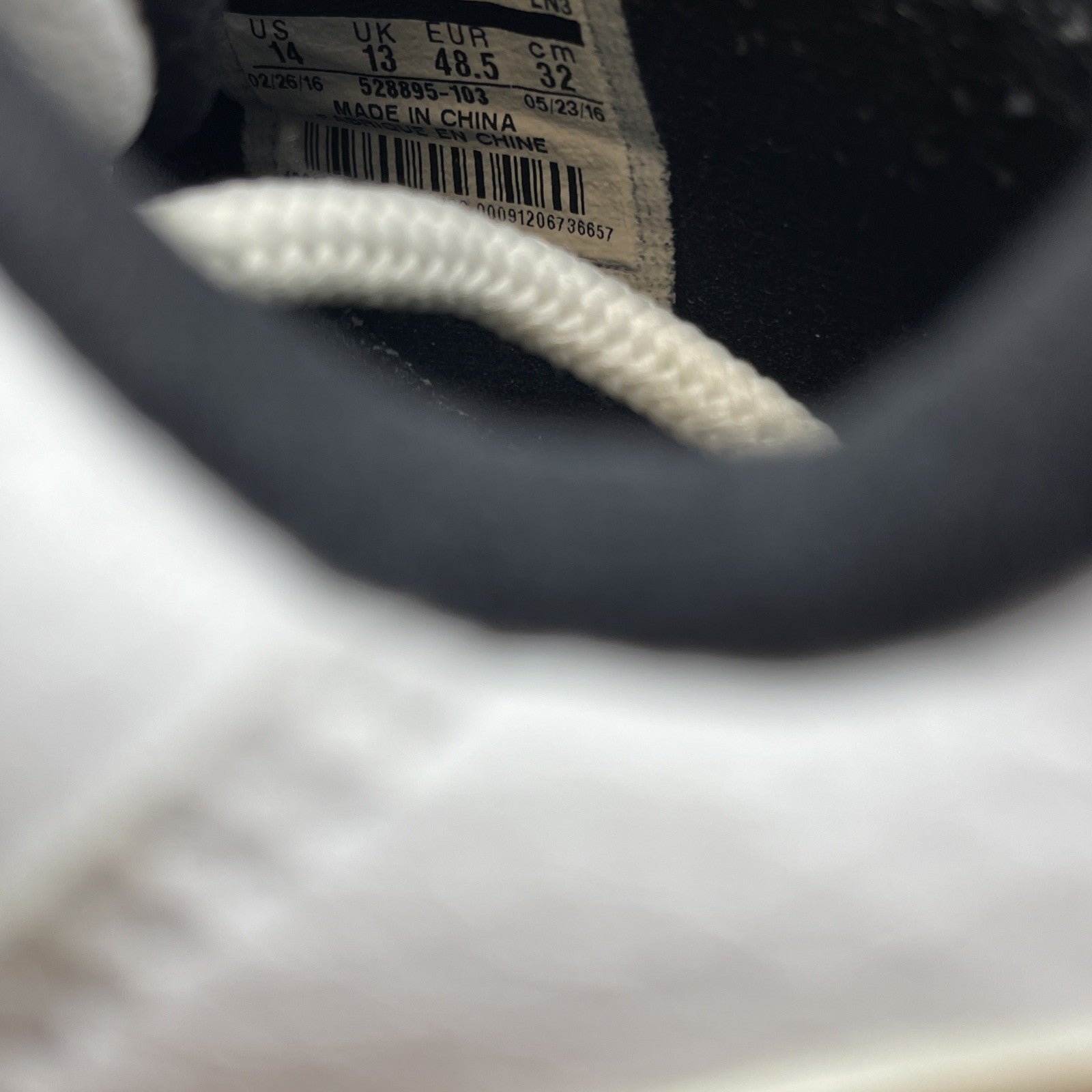 Size 14 - Air Jordan 11 Retro Low Closing Ceremony Gold White (528895-103)