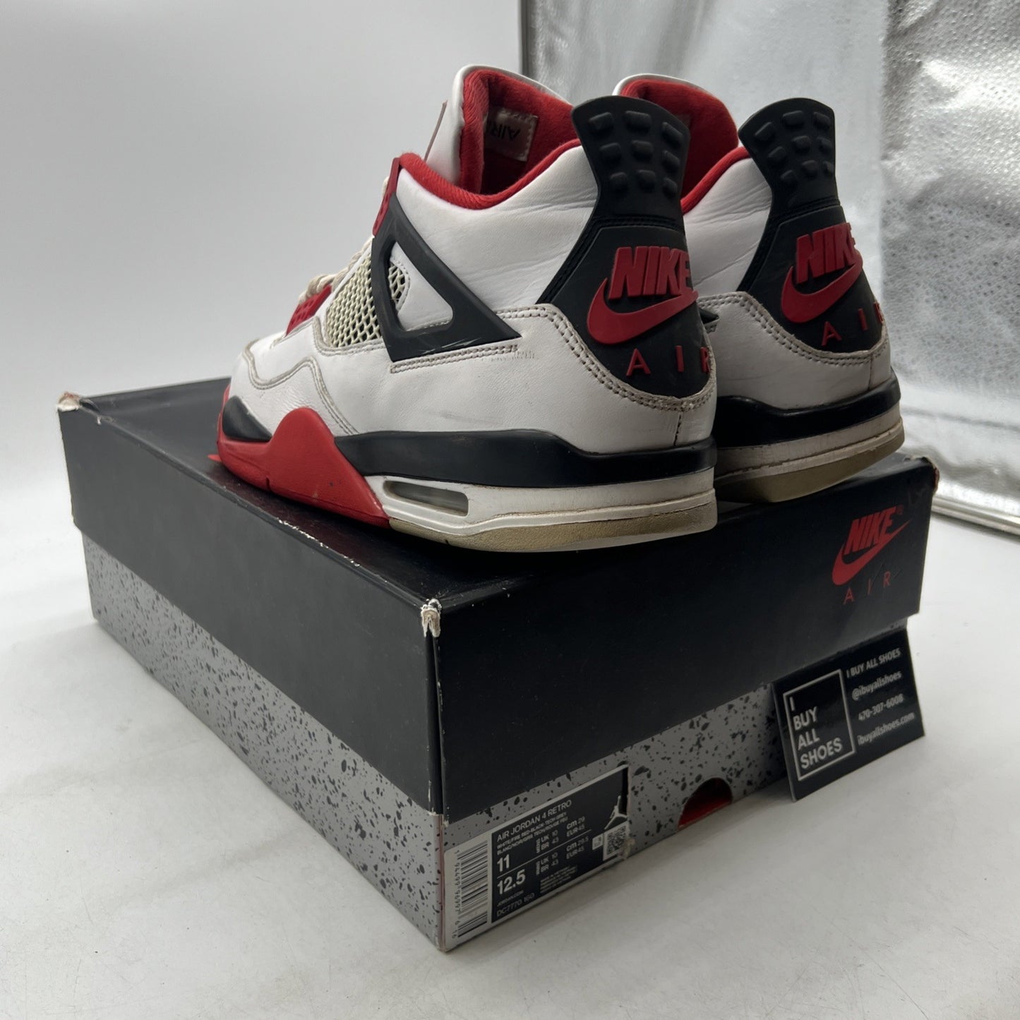 Size 11 - Air Jordan 4 Retro OG Mid Fire Red (DC7770-160)