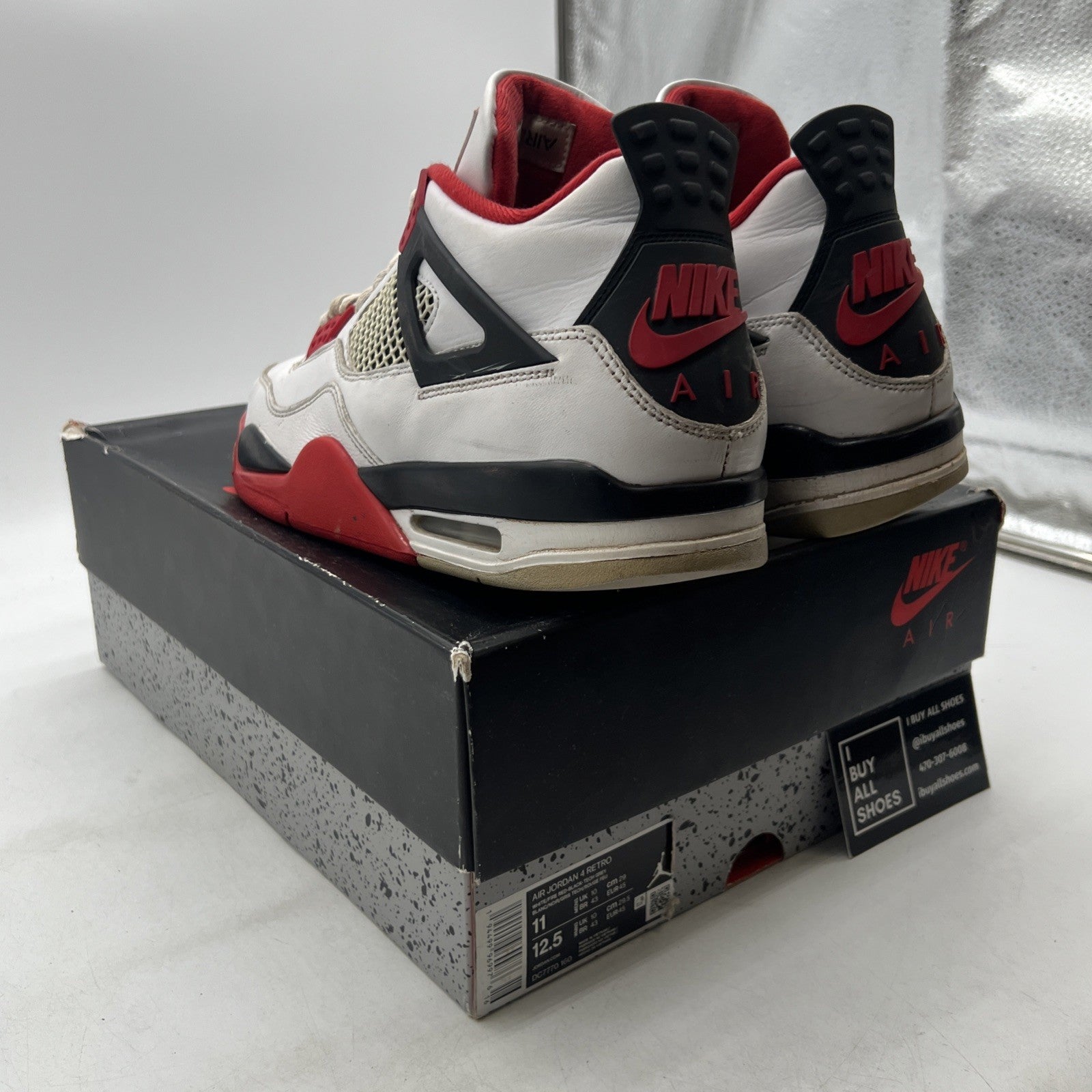 Size 11 - Air Jordan 4 Retro OG Mid Fire Red (DC7770-160)