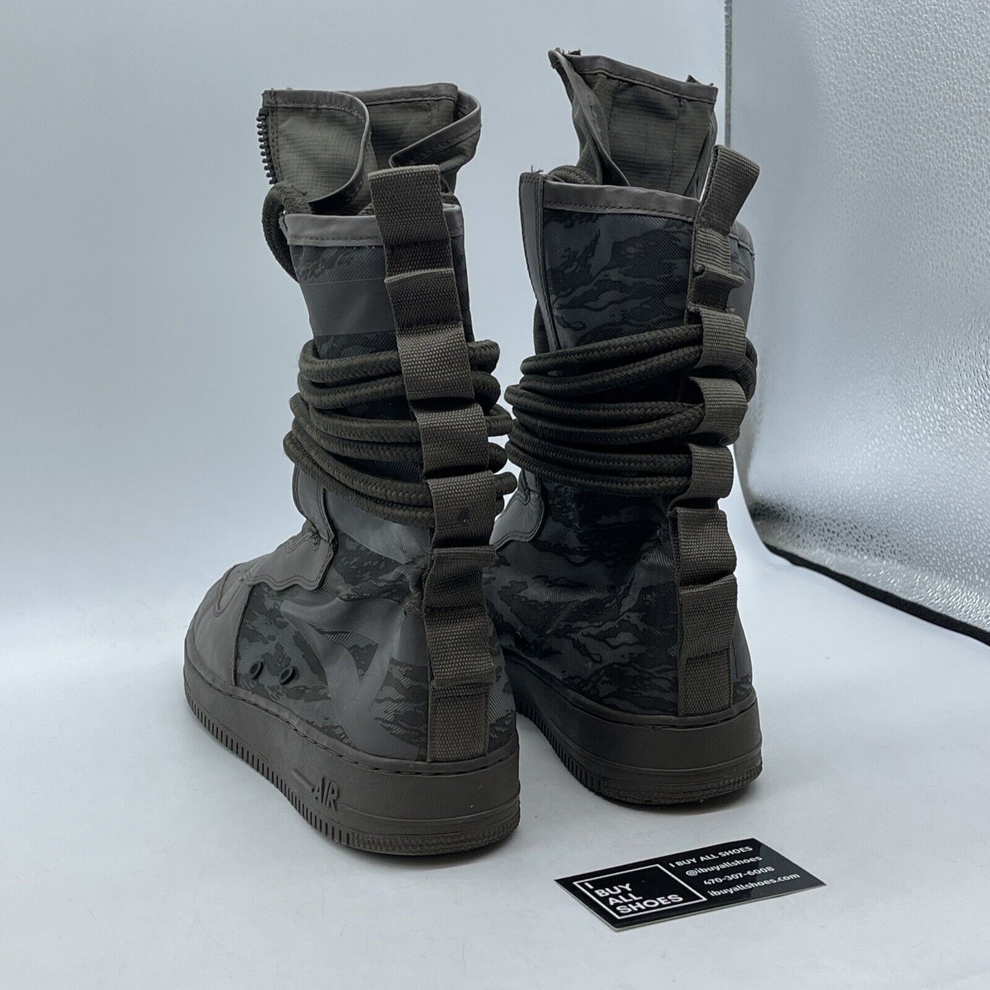 Size 12 - Nike SF Air Force 1 High Ridgerock Brown Green Suede (AA1128-203)