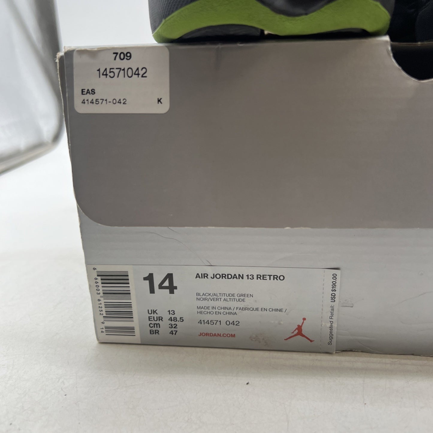Size 14 - Air Jordan 13 Retro 2017 Altitude (414571-042)