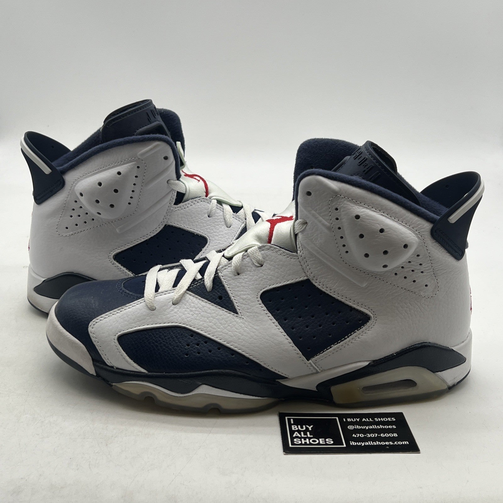 Size 13 - Air Jordan 6 Retro 2012 Olympic (384664-130)
