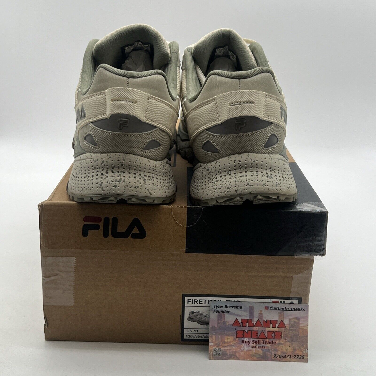 Size 12 - Fila Firetrail Evo Outdoor Shoe Beige | (1JM02581 050)