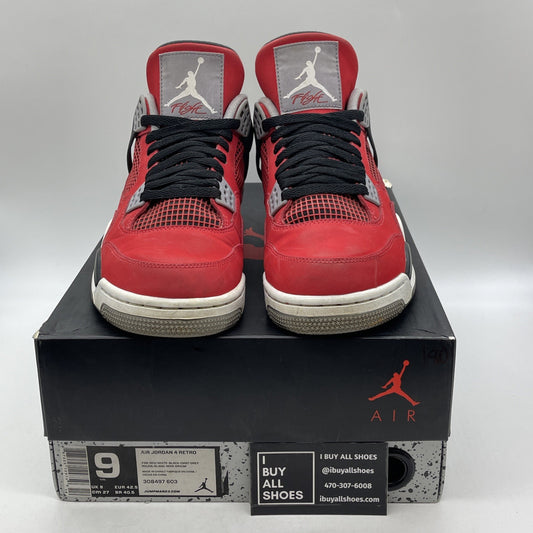 Size 9 - Air Jordan 4 Retro Toro Bravo 2013 (308497-603)