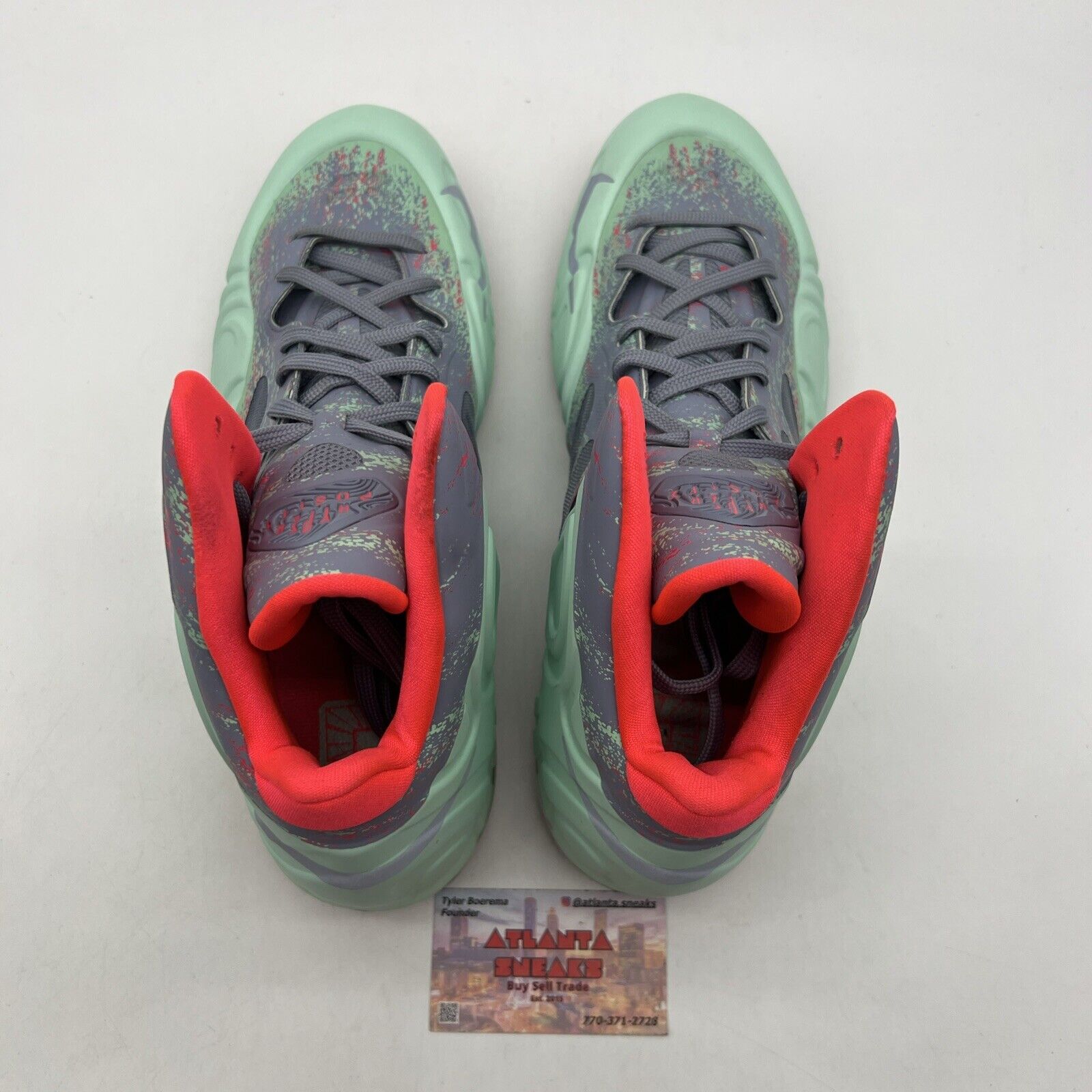 Size 13 - Nike Air Max Hyperposite Rajon Rondo Grey Aqua (524862-302)