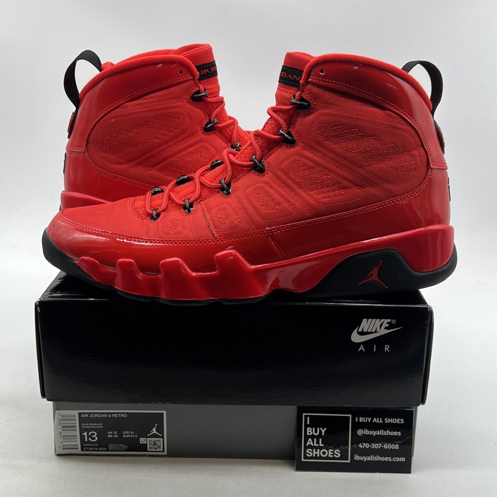Size 13 - Air Jordan 9 Chile Red (CT8019-600)