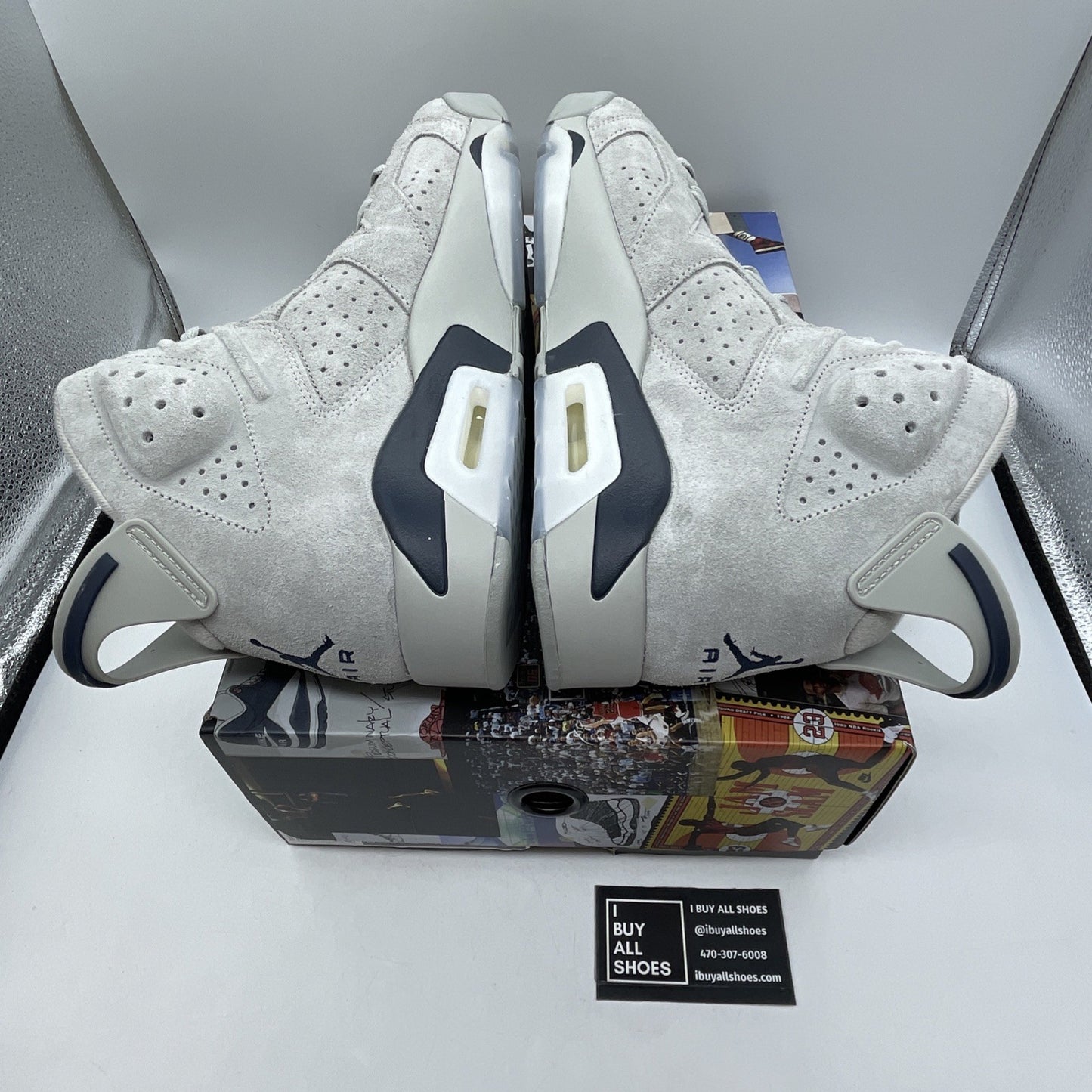 Size 13 - Air Jordan 6 Retro Mid Georgetown (CT8529-012)