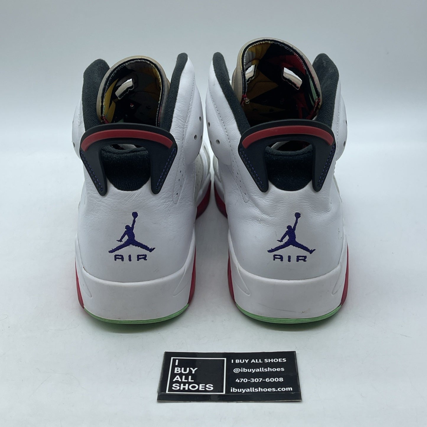 Size 12 - Air Jordan 6 Retro Hare White Purple Suede Leather (CT8529-062)