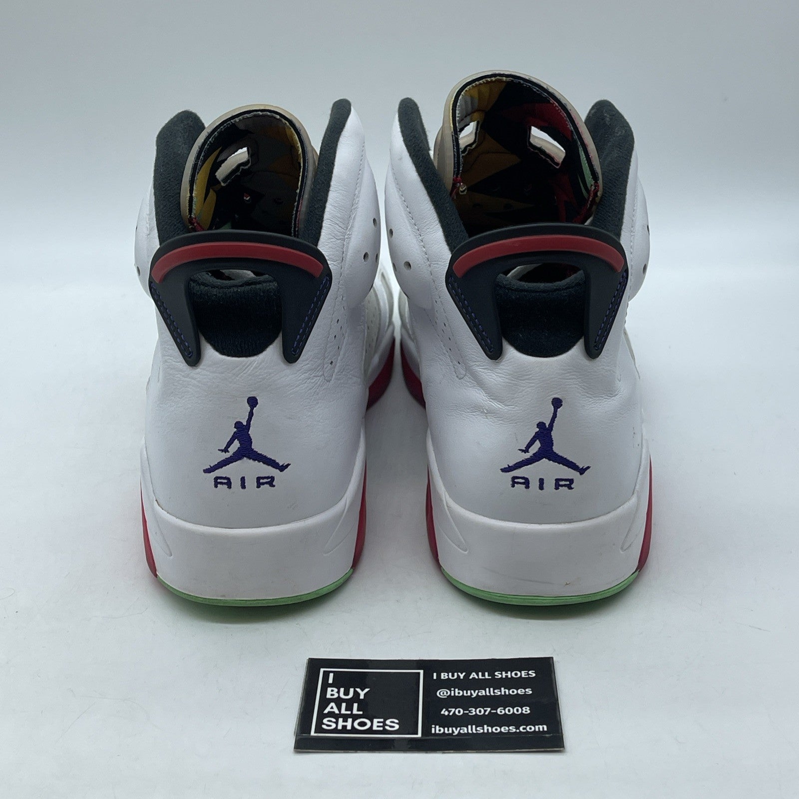 Size 12 - Air Jordan 6 Retro Hare White Purple Suede Leather (CT8529-062)