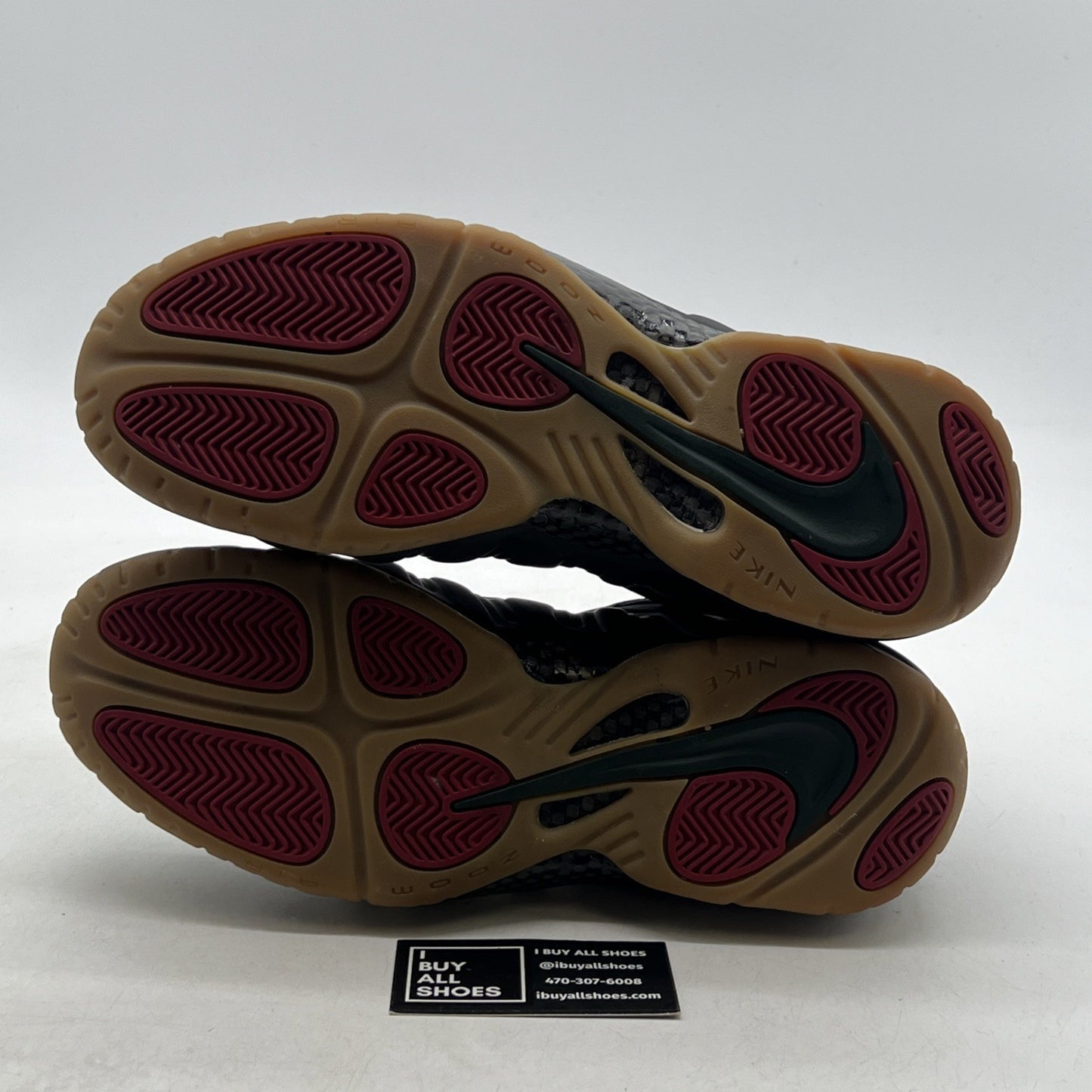 Size 11.5 - Nike Foamposite Pro Gucci - Black (624041-004)