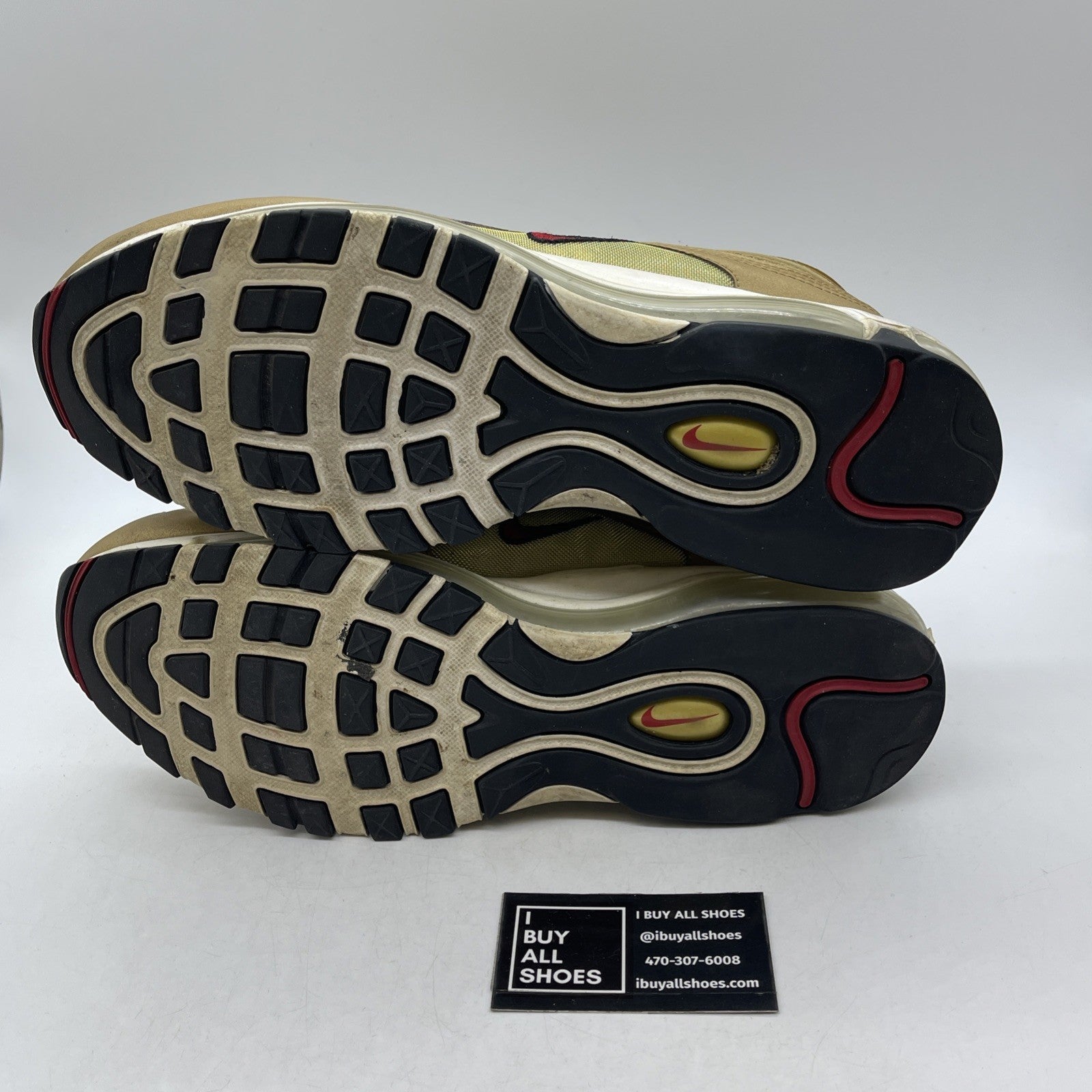 Size 13 - Nike Air Max 97 OG QS Metallic Gold (884421-700)