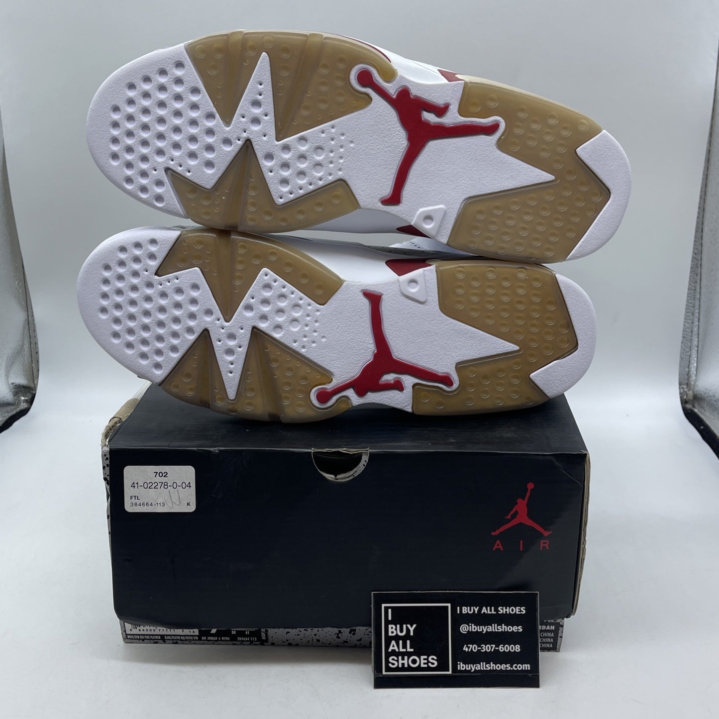 Size 9.5 - Air Jordan 6 Retro Alternate (384664-113)
