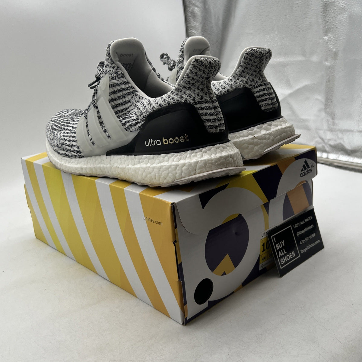 Size 10.5 - Adidas UltraBoost 3.0 Oreo (S80636)