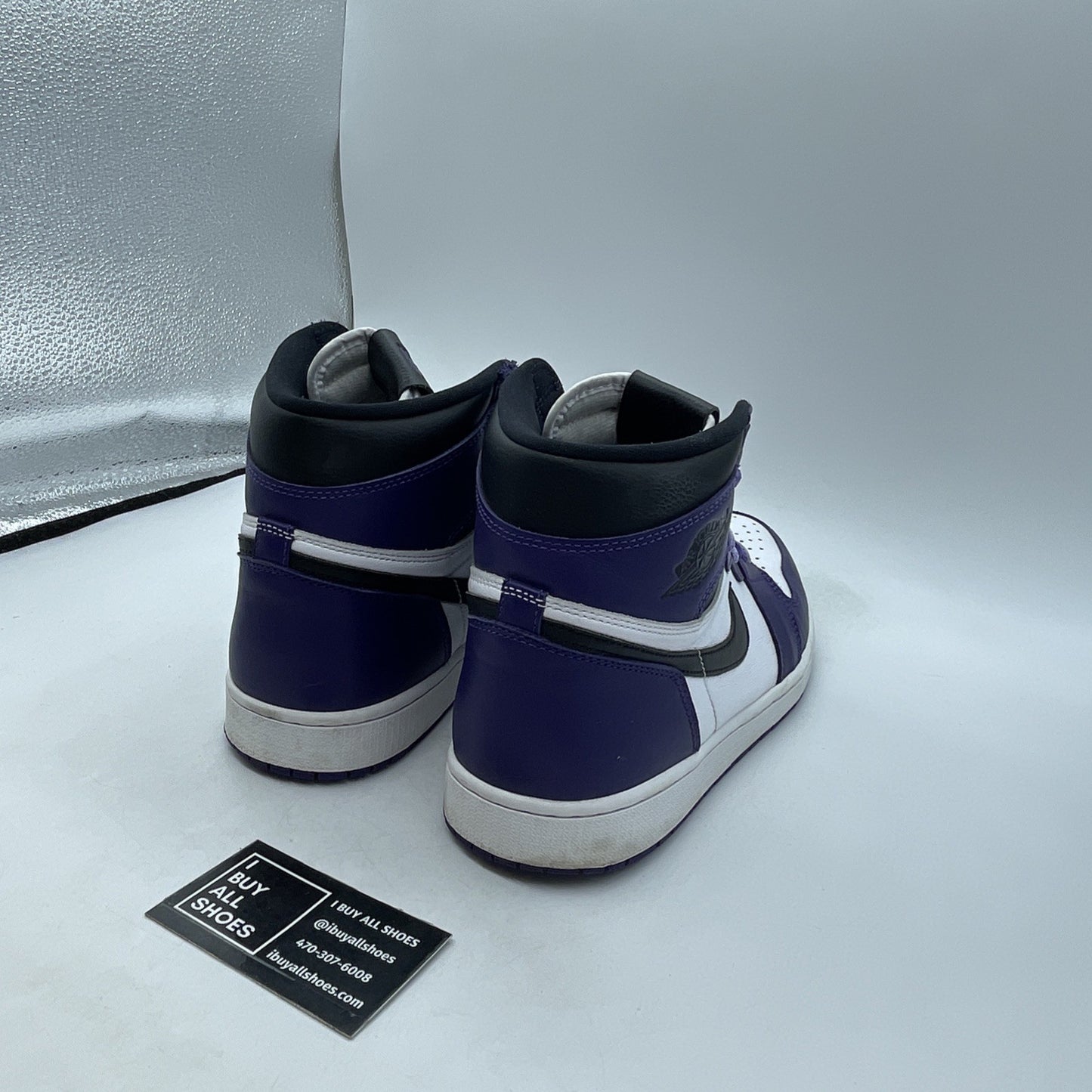 Size 12 - Air Jordan 1 Retro OG High Court Purple 2.0  (555088-500)