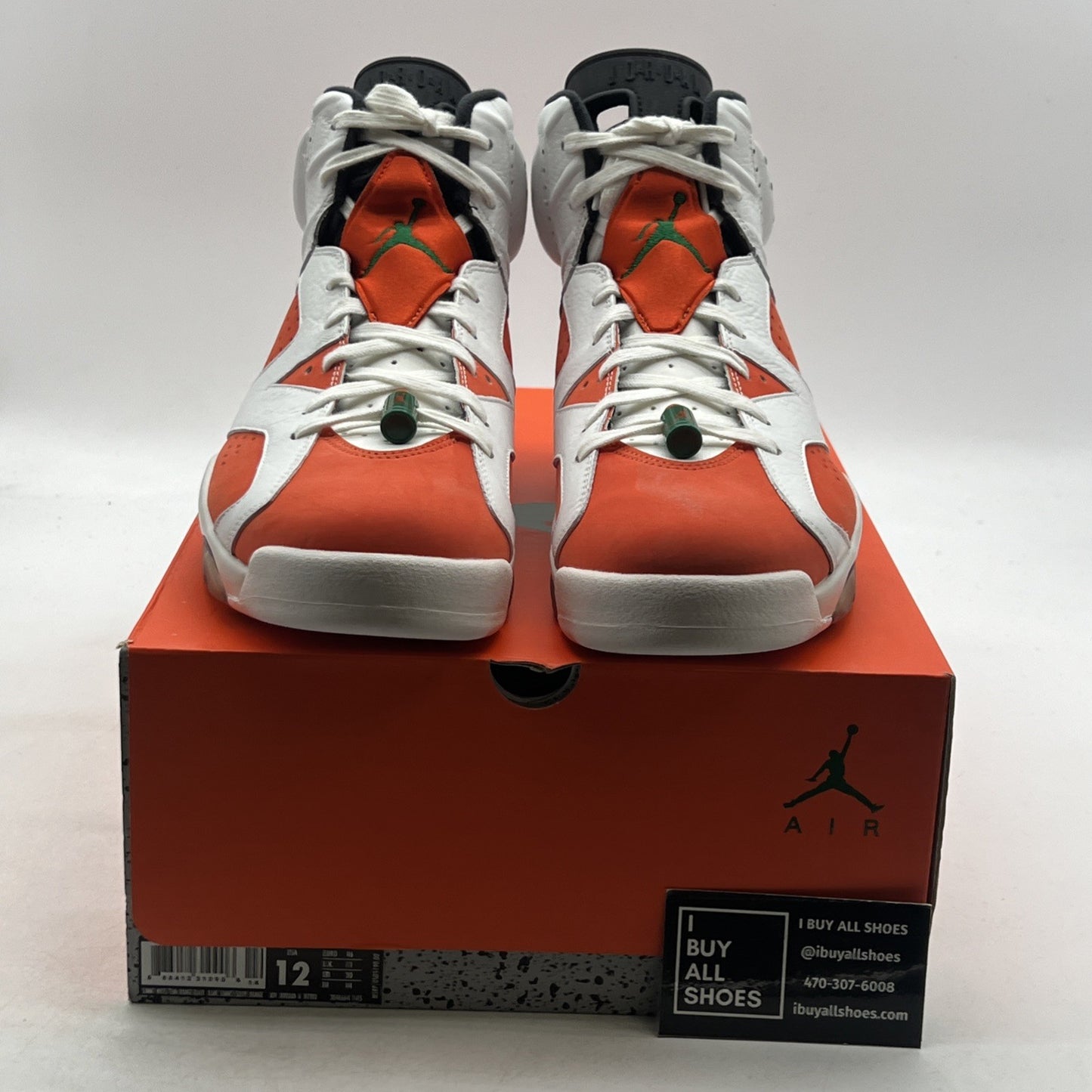 Size 12 - Air Jordan 6 Retro Gatorade (384664-145)