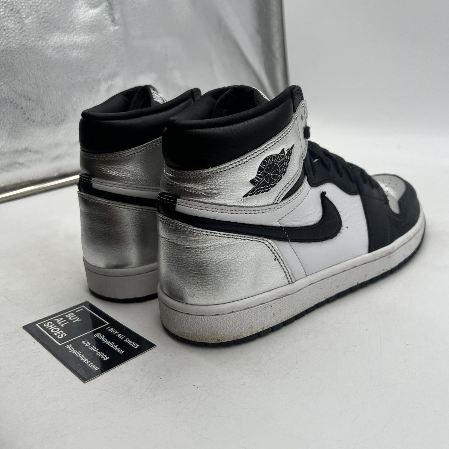 Size 11 - Air Jordan 1 High OG Metallic Silver (CD0461-001)