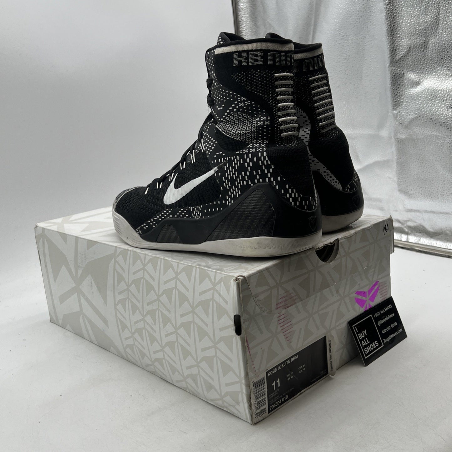 Size 11 - Nike Kobe 9 Elite Black History Month (704304-010)