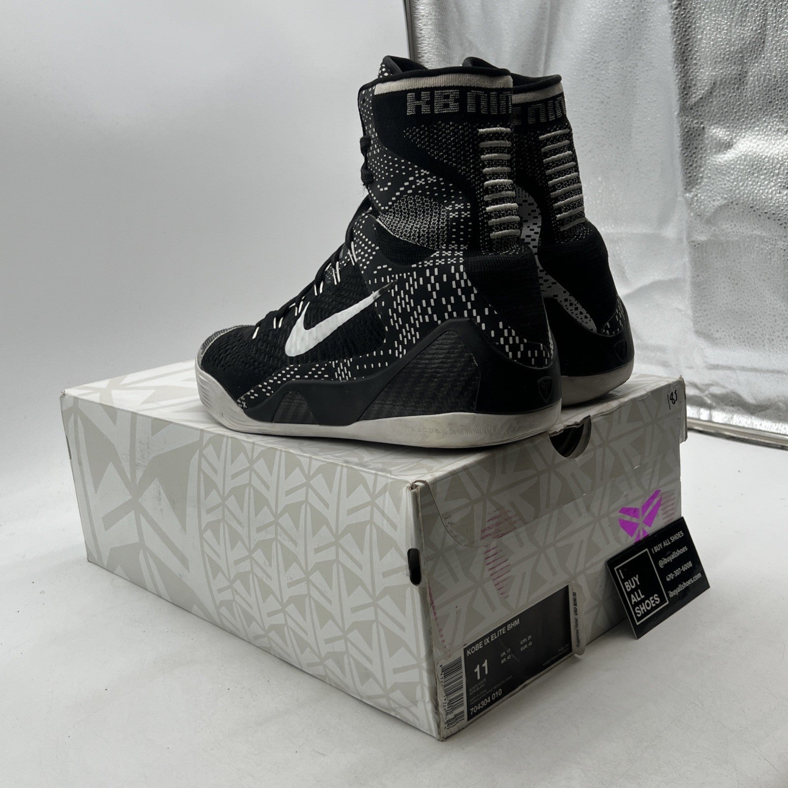 Size 11 - Nike Kobe 9 Elite Black History Month (704304-010)