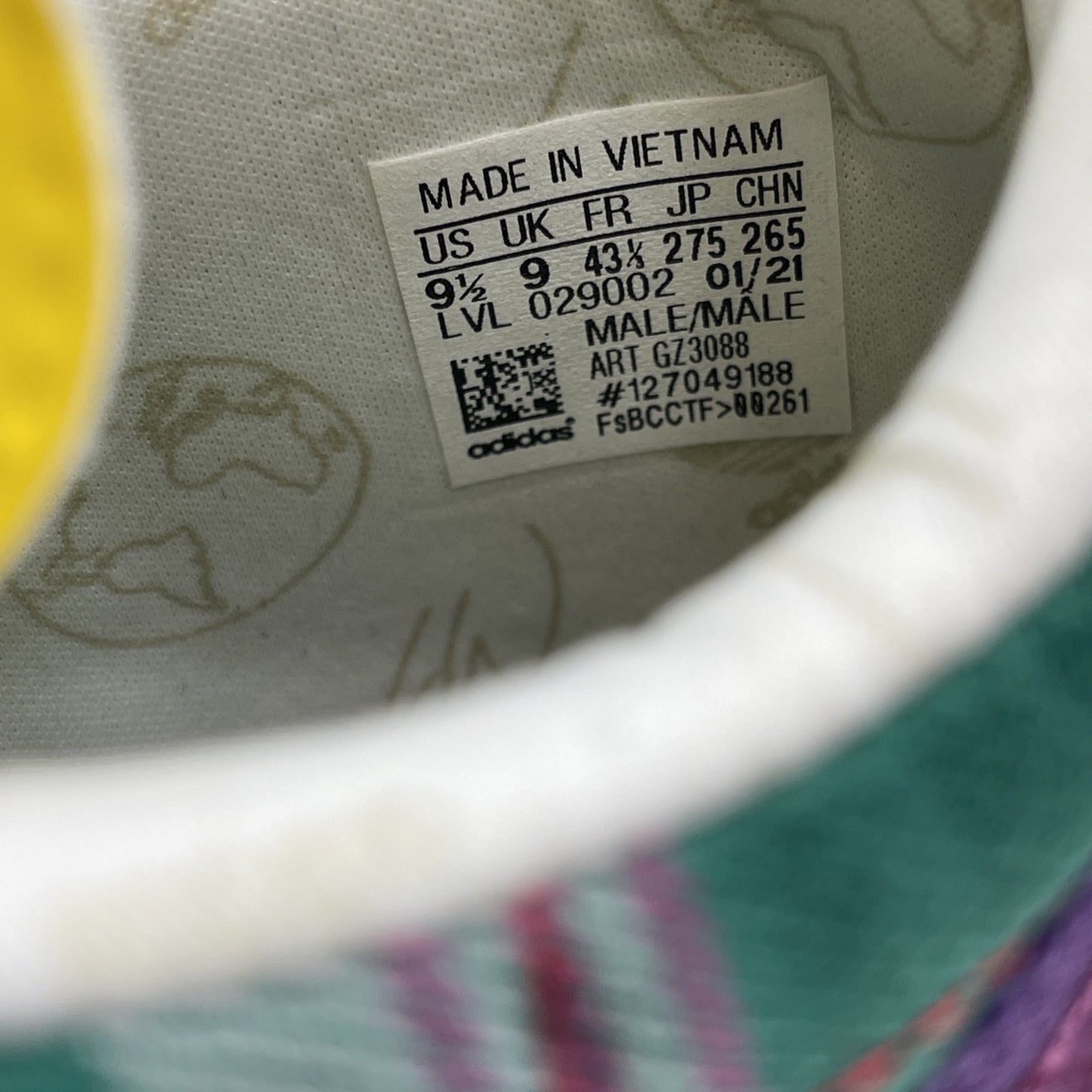 Size 9.5 - adidas Sean Wotherspoon x ZX 8000 A-ZX Series - Super Earth (GZ3088)