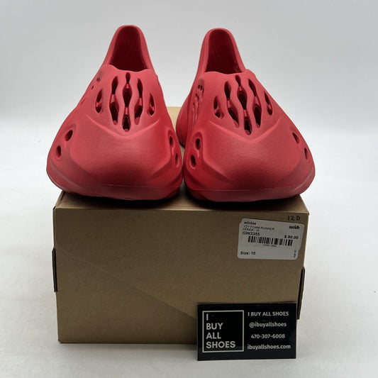 Size 10 - adidas Yeezy Foam Runner Vermillion (GW3355)