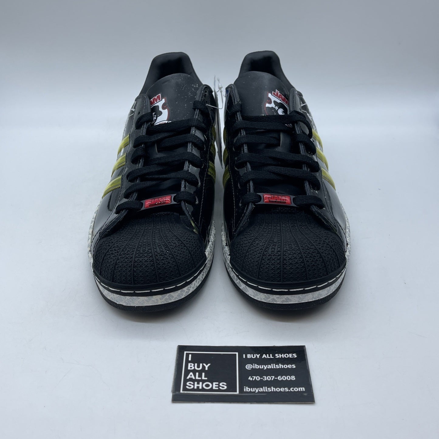 Size 13 - adidas Superstar 1 x Jam Mast Jay Black Leather (059621)