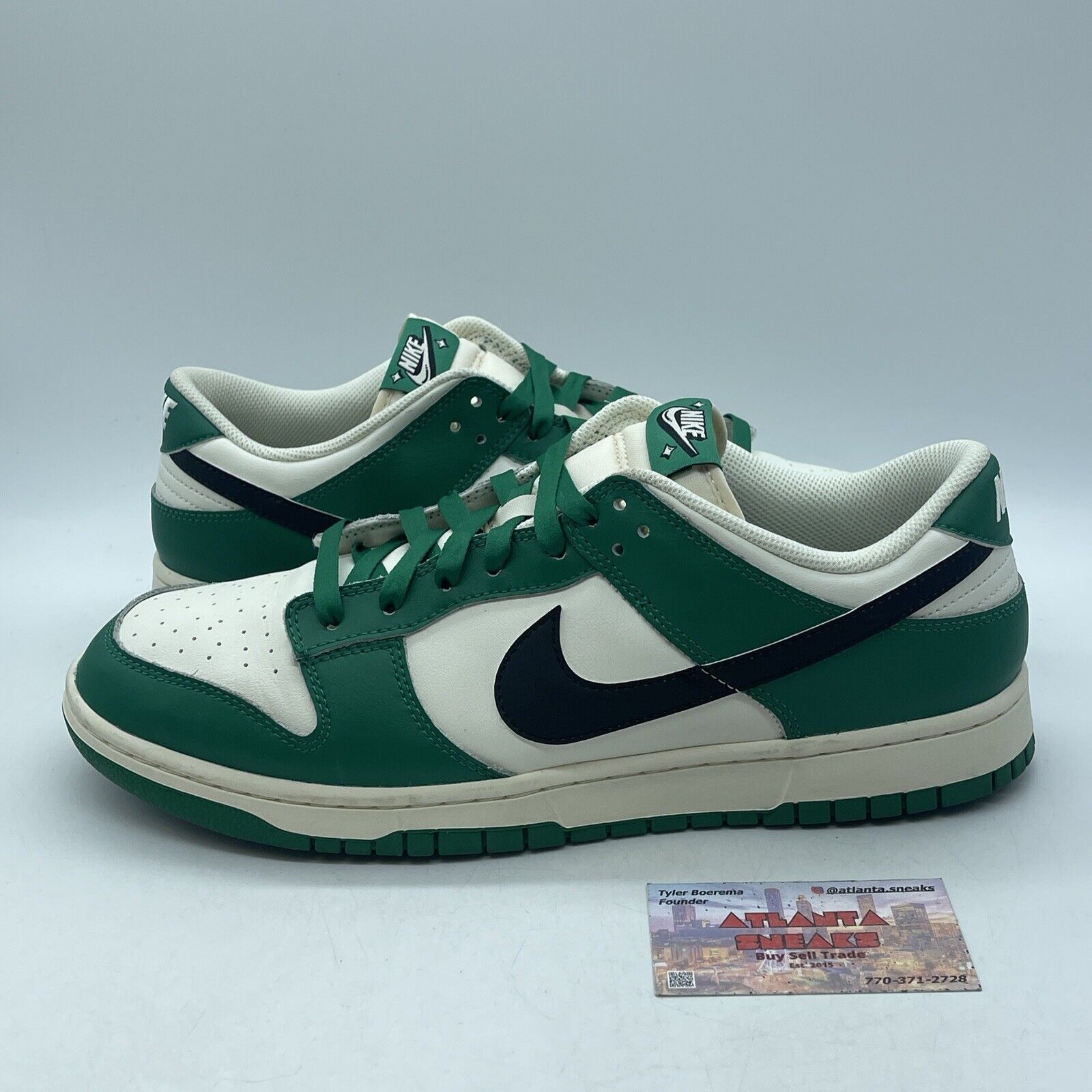 Size 13 - Nike Dunk Low SE Lottery Pack - Malachite Green Black (DR9654-100)