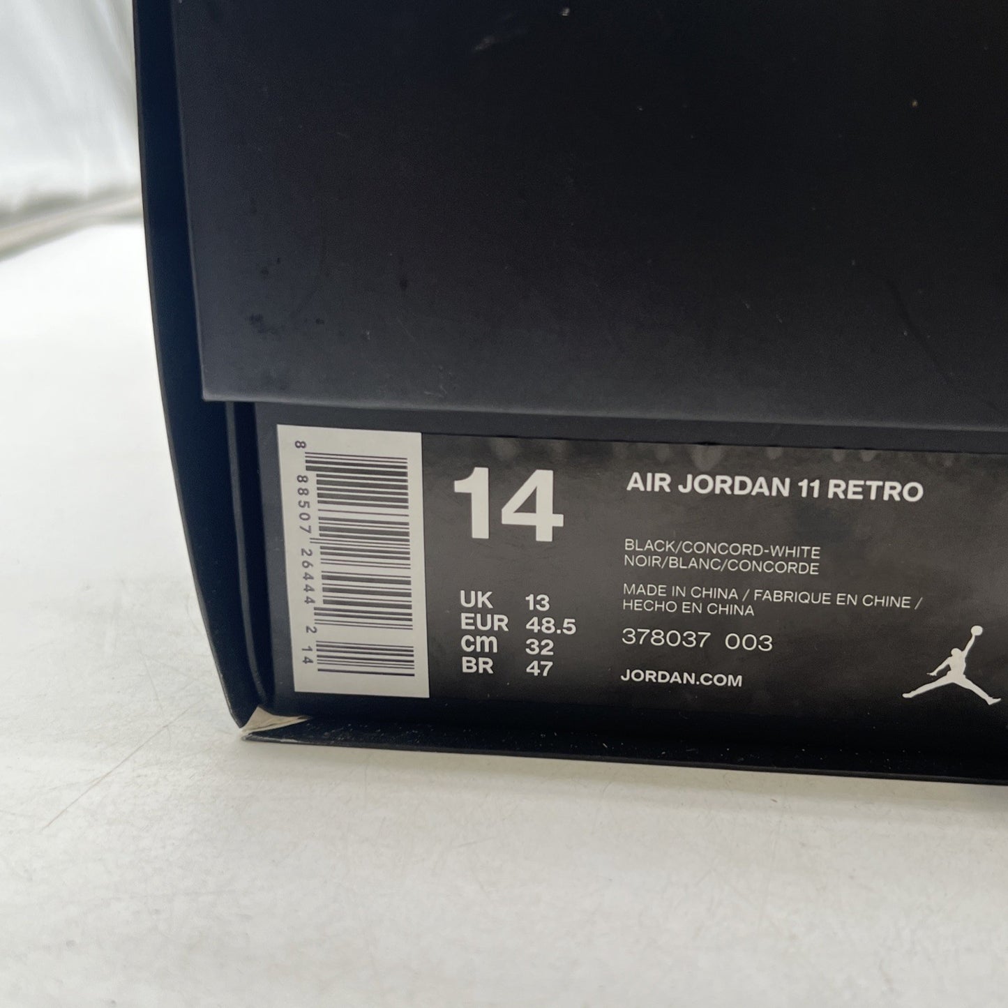 Size 14 - Air Jordan 11 Retro High Space Jam (378037-003)