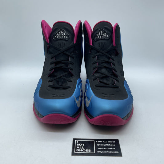 Size 13 - Nike Air Max Hyperposite Fireberry Black Blue Suede (524862-400)
