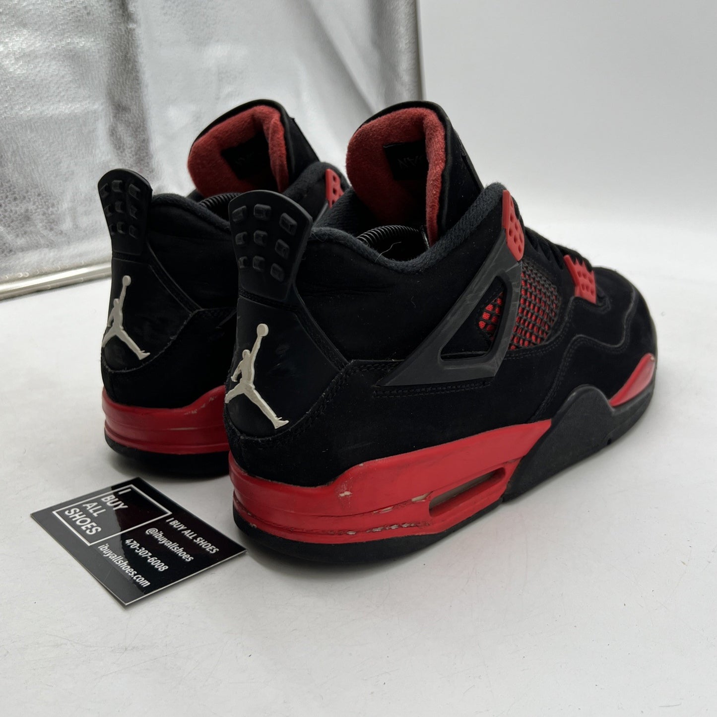Size 9.5 - Air Jordan 4 Retro Mid Red Thunder (CT8527-016)