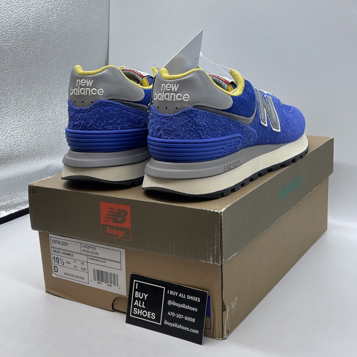 Size 10.5 - New Balance Bodega x 574 Legacy Departure Suede (U574LGD1)