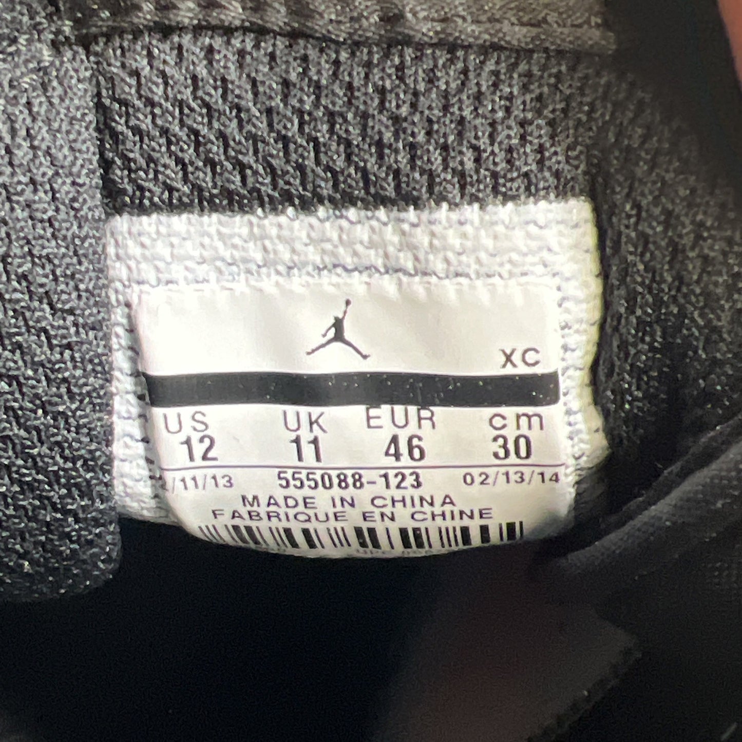 Size 12 - Air Jordan 1 Retro OG High Carmine (555088-123)
