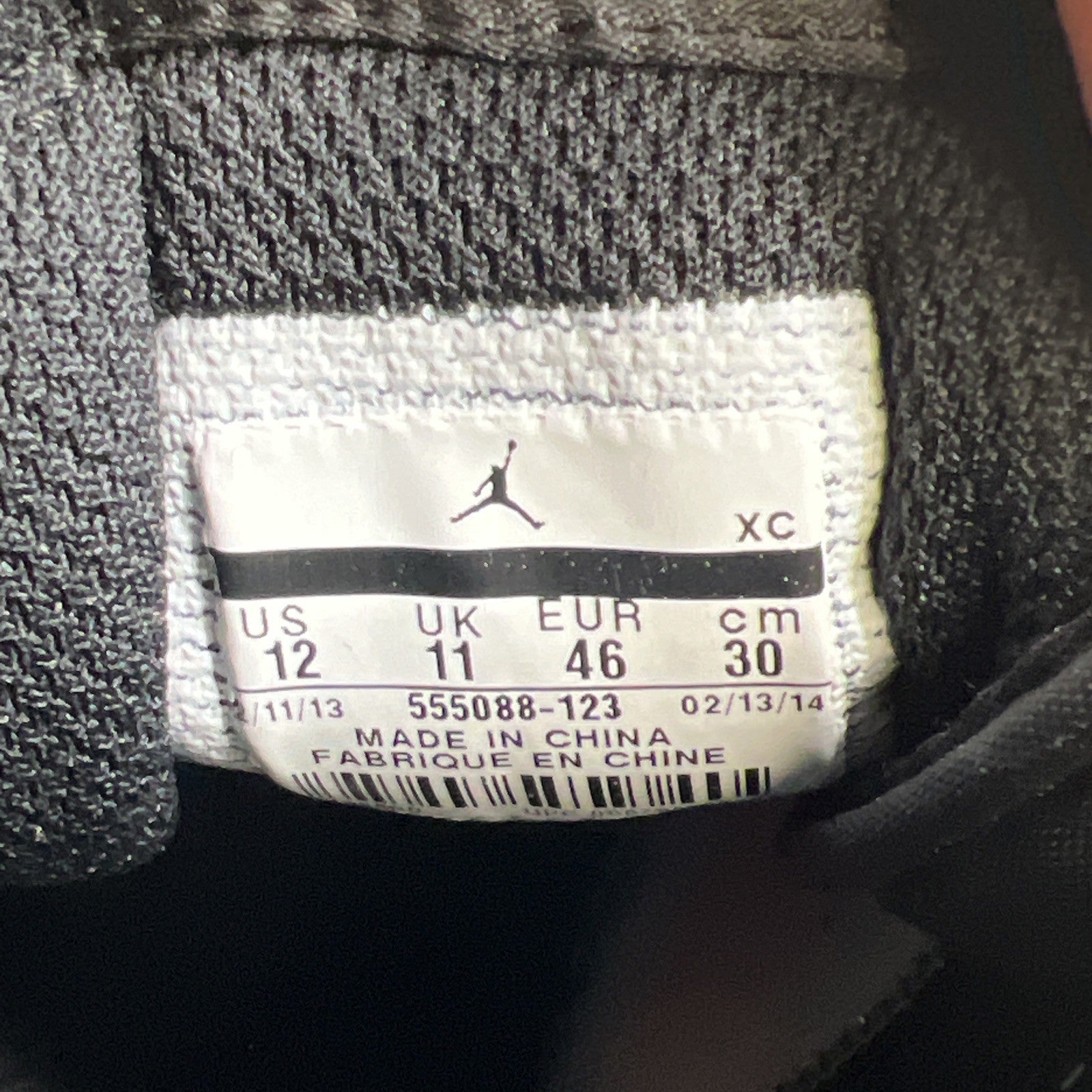 Size 12 - Air Jordan 1 Retro OG High Carmine (555088-123)