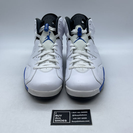 Size 11.5 - Air Jordan 6 Retro 2014 Sport Blue (384664-107)