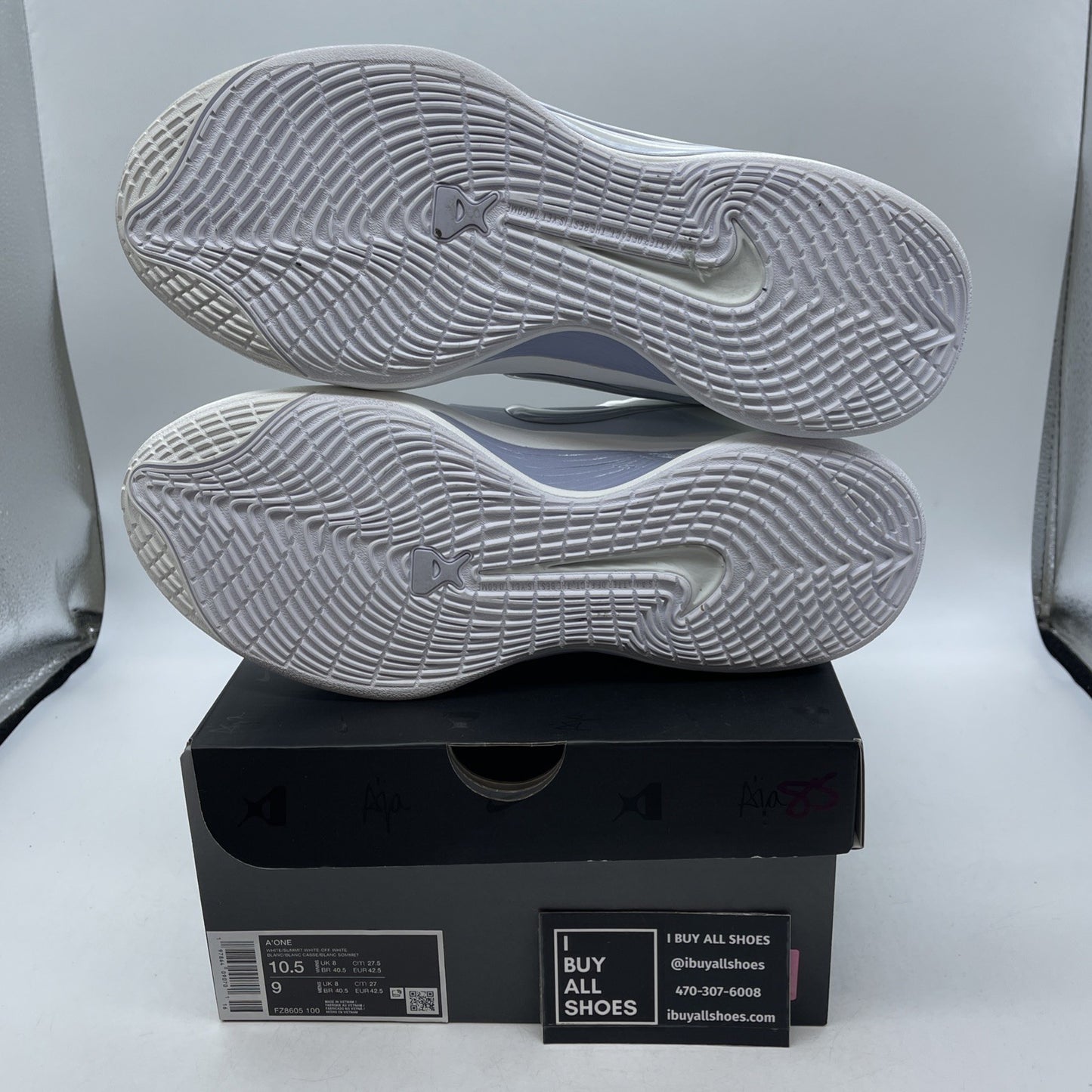Size 10.5W - Nike A'One OG Pearl (FZ8605-100)