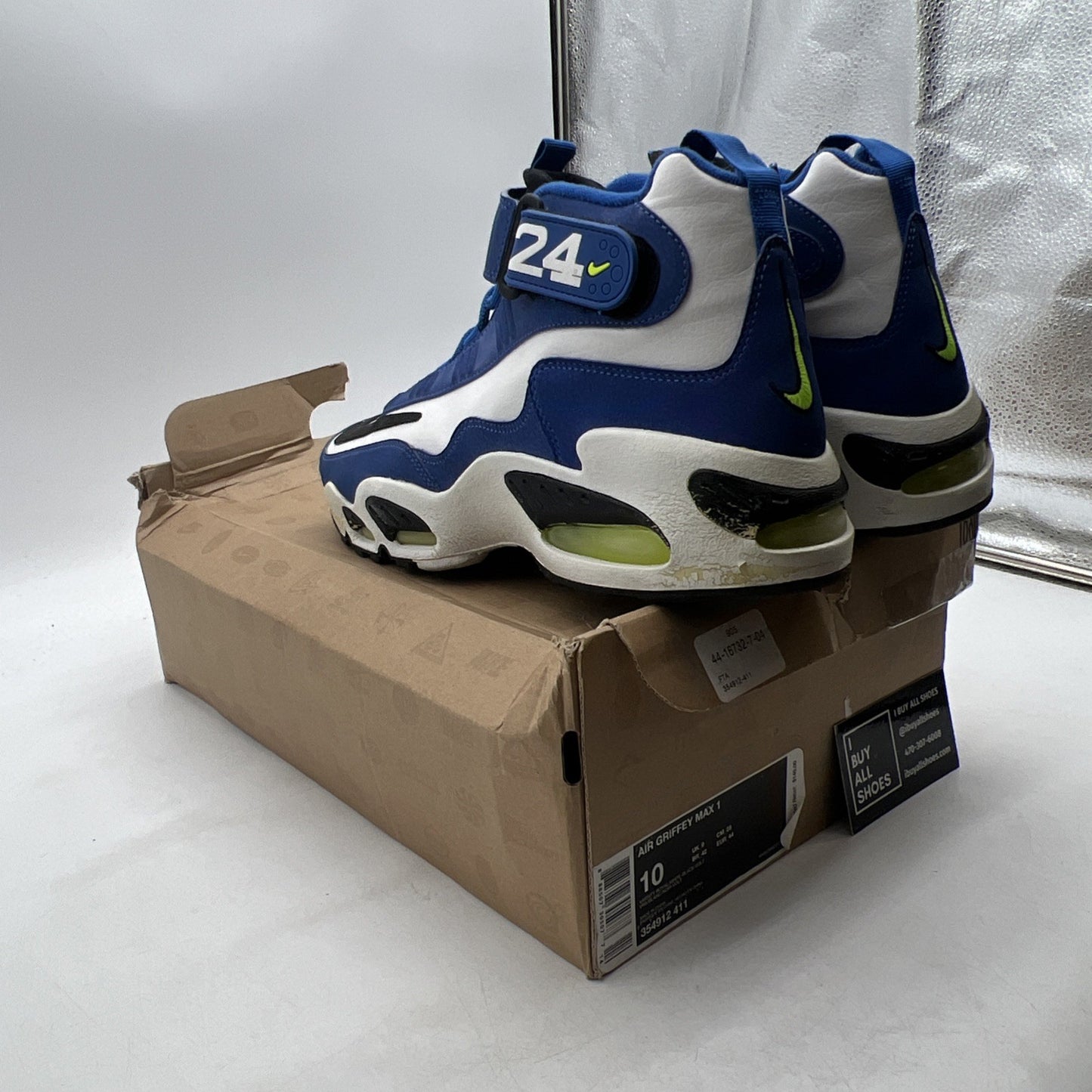 Size 10 - Nike Air Griffey Max 1 Varsity Royal (354912-411)