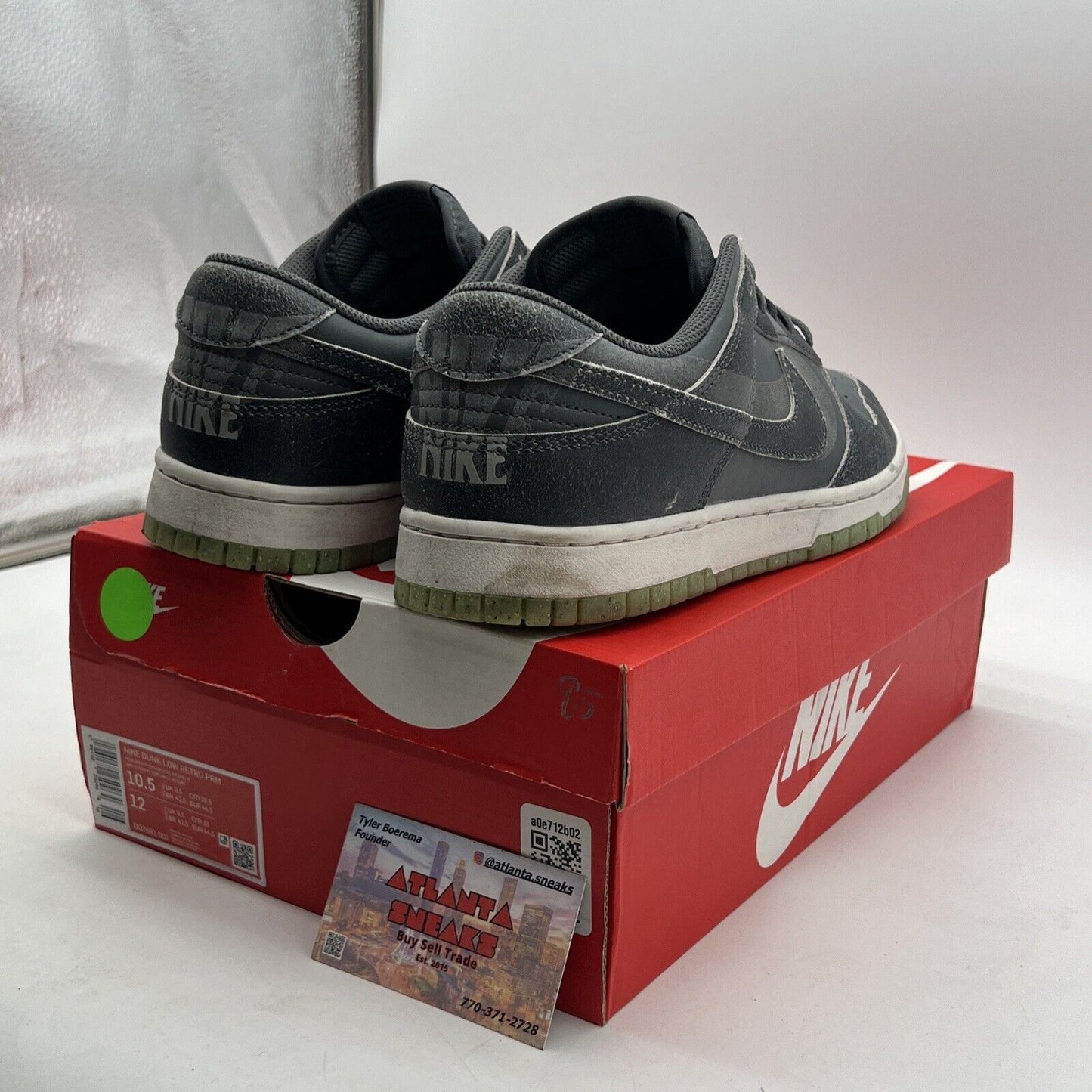 Size 10.5 - Nike Dunk SE Low Halloween - Cauldron (DQ7681-001)