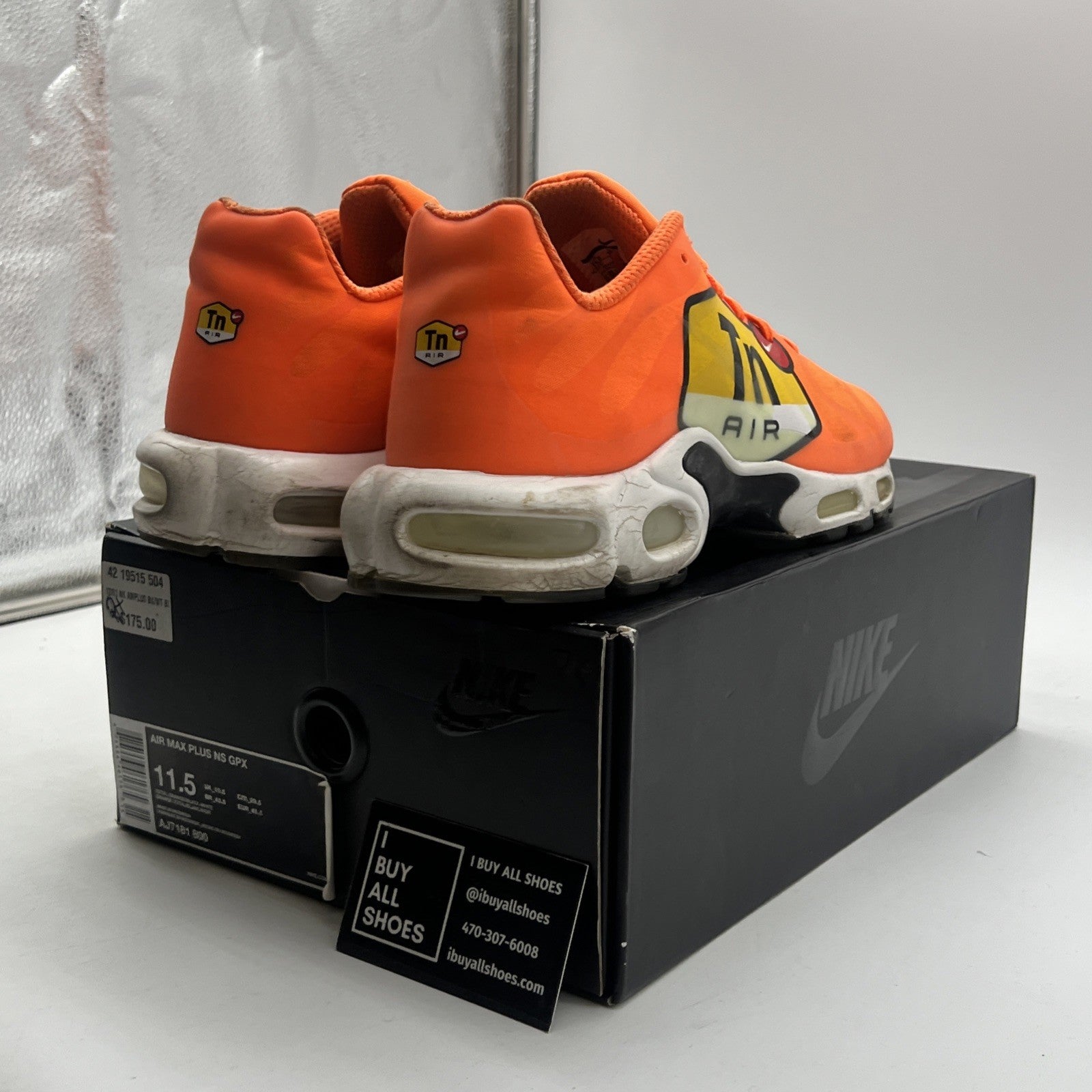 Size 11.5 - Nike Air Max Plus Big Logo (AJ7181-800)