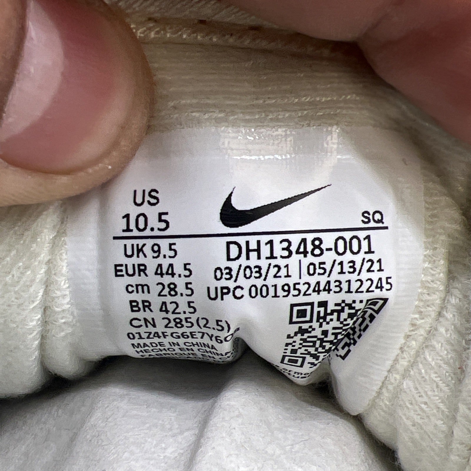 Size 10.5 - Nike Air Max 1 Patta Waves Monarch (DH1348-001)