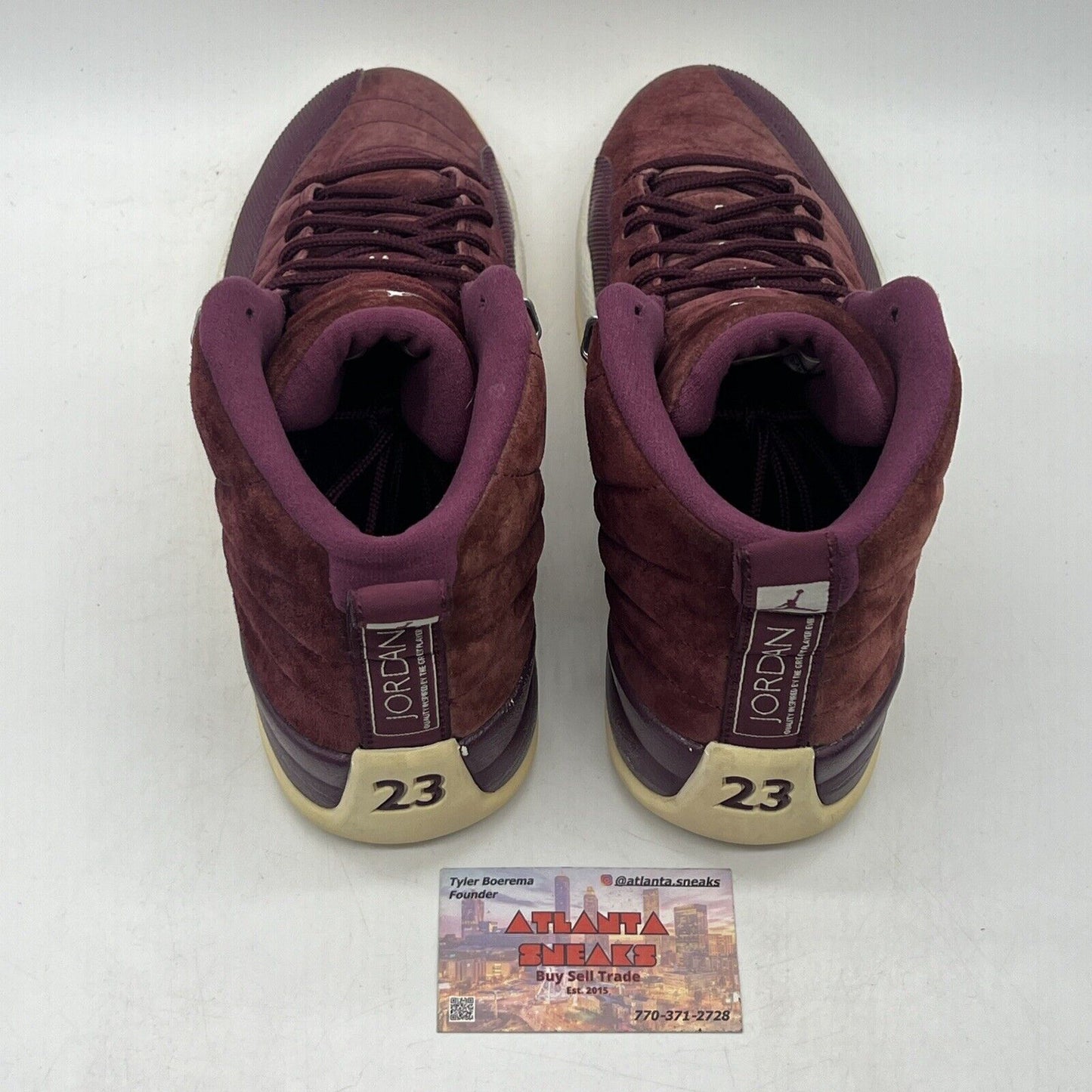 Size 10 - Air Jordan 12 Retro Bordeaux (130690-617)