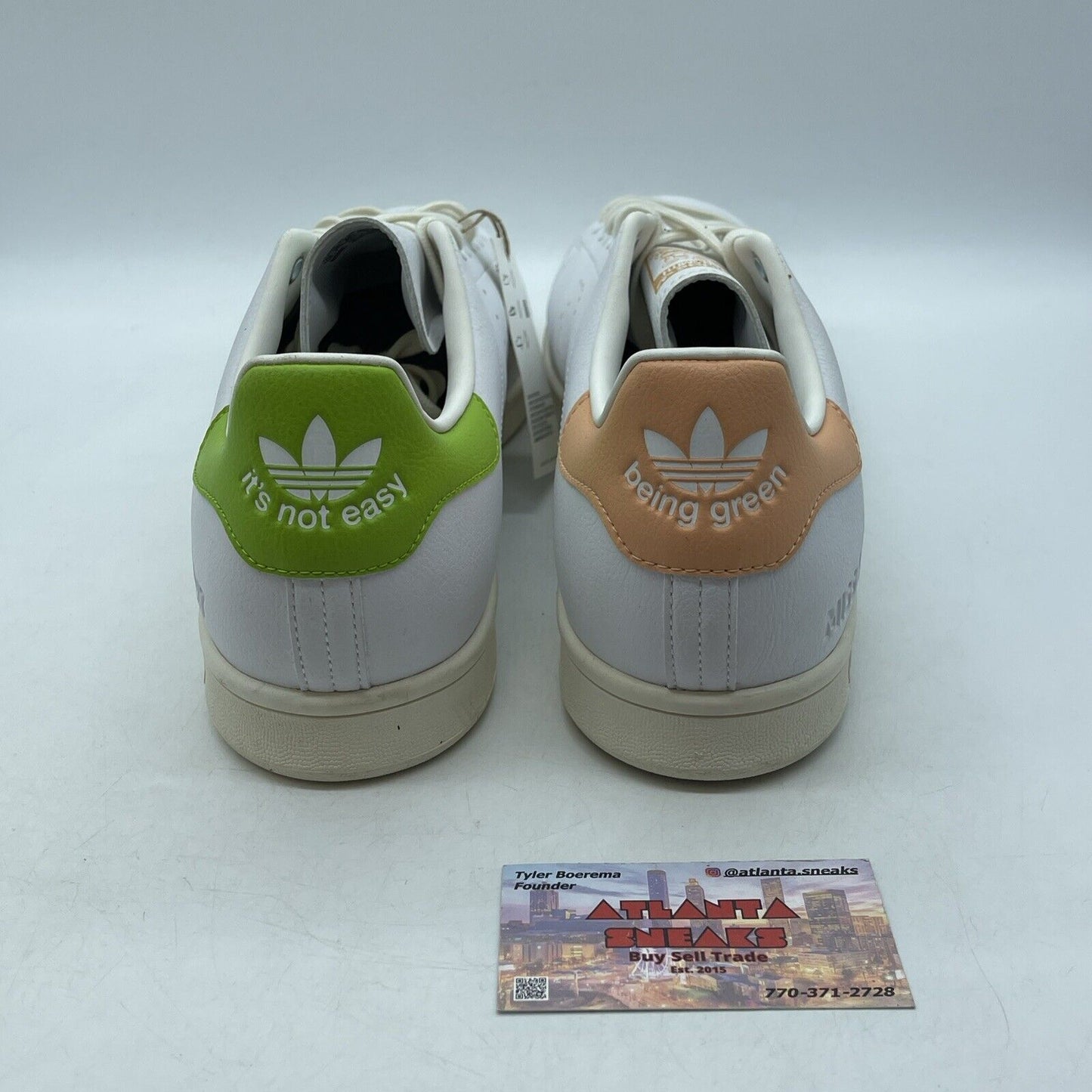 Size 14 - adidas Disney x Stan Smith Miss Piggy & Kermit White Leather (GZ5996)