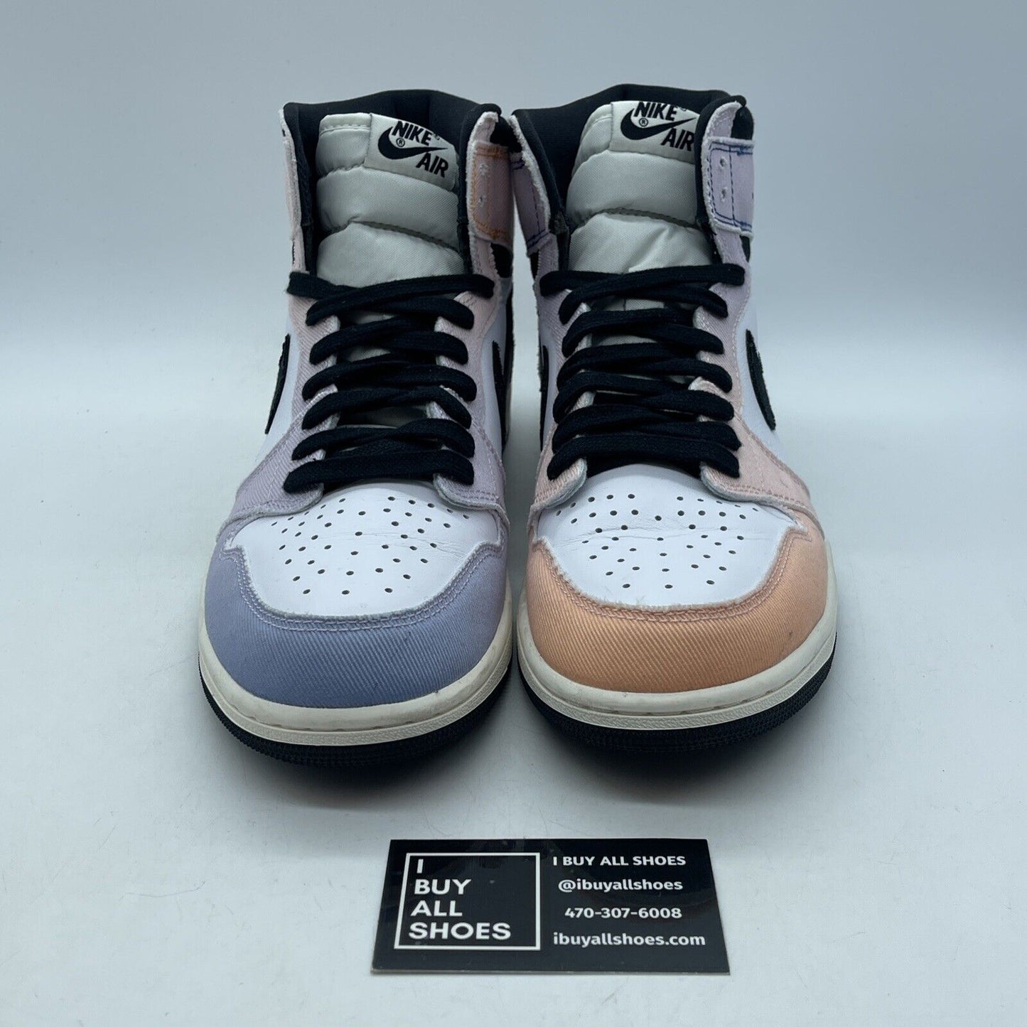 Size 10 - Air Jordan 1 Retro OG High Skyline Pink Purple Suede (DX0054-805)