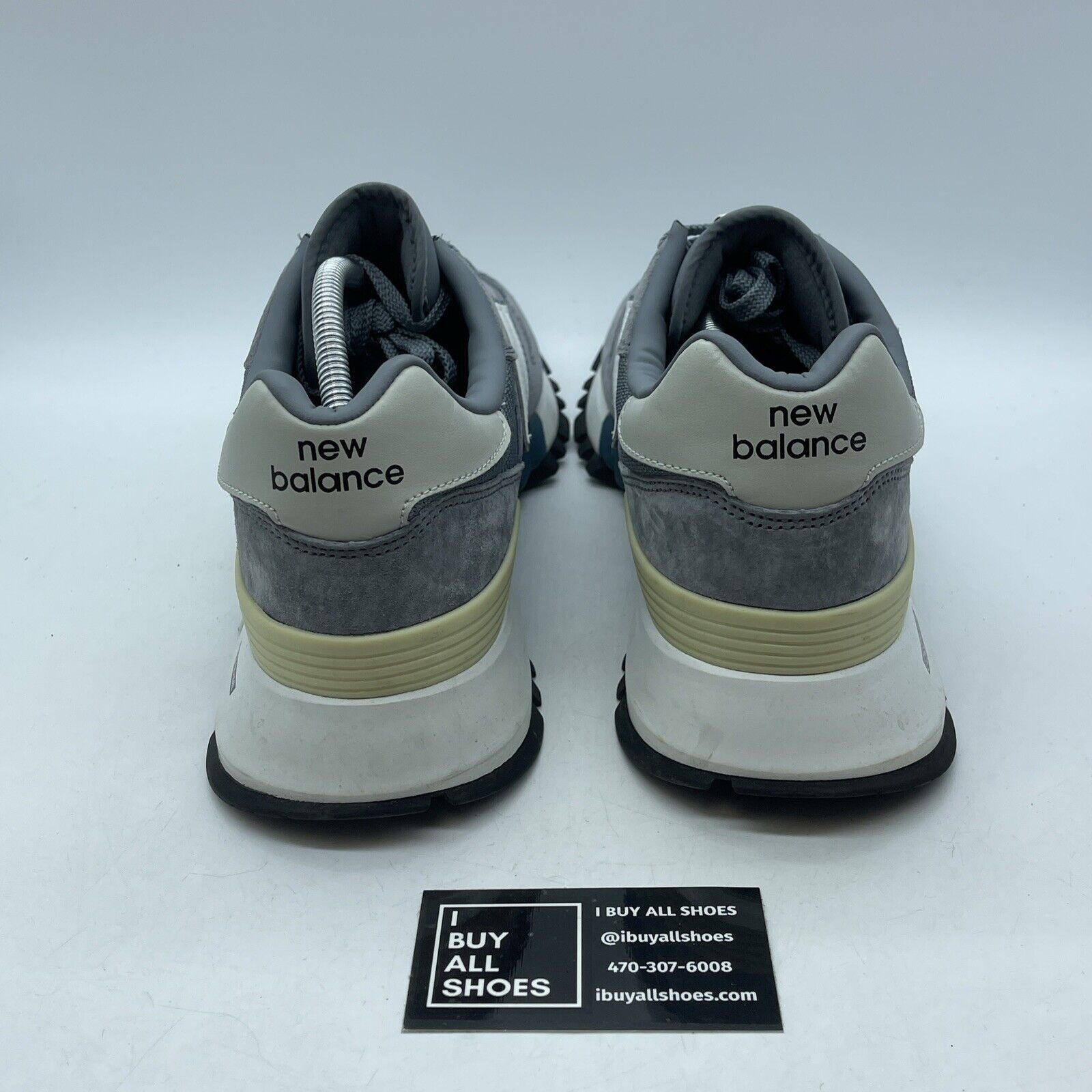 Size 13 - New Balance 1300 Grey Black Blue White Sede Leather (MS1300GG)