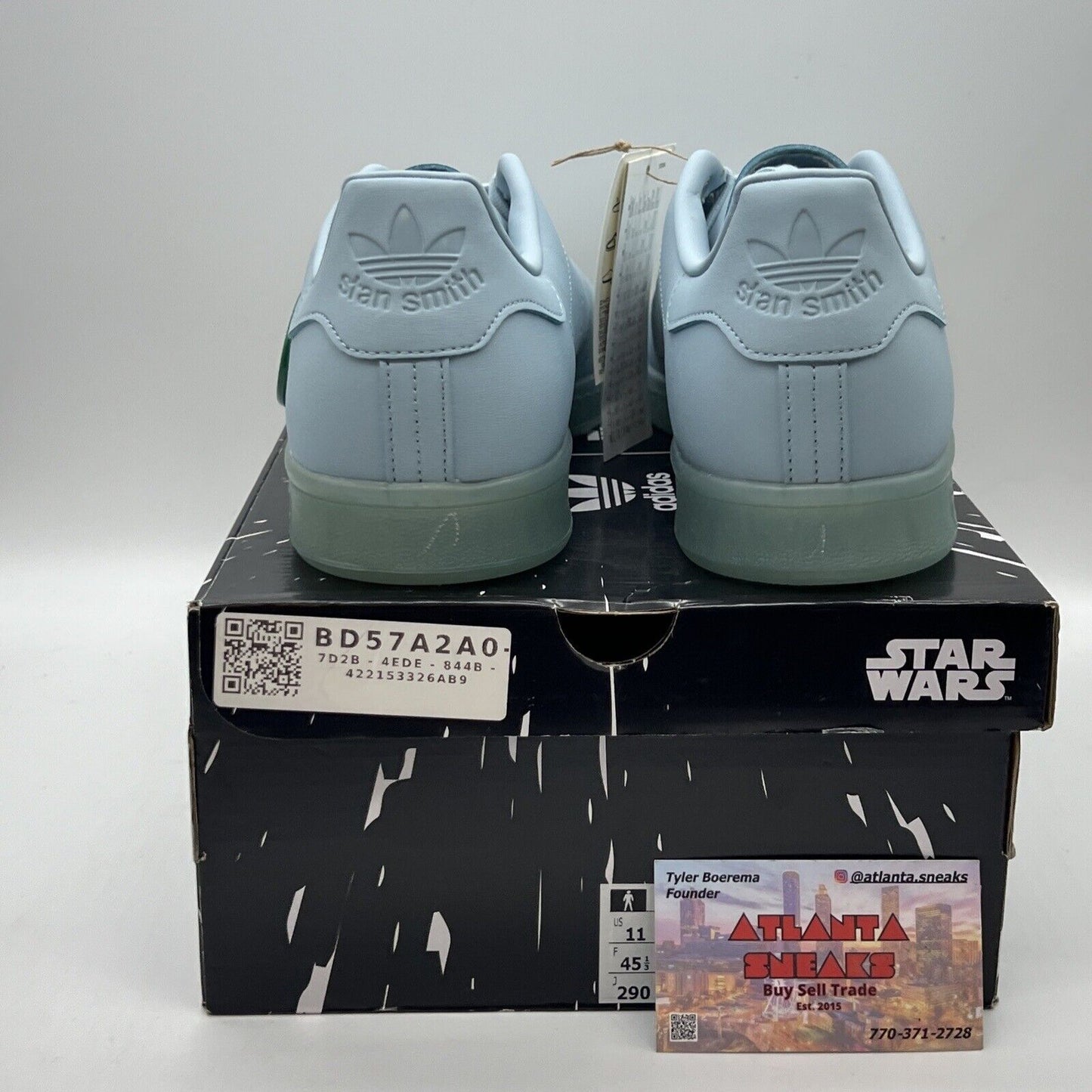 Size 10.5 - adidas Stan Smith Boba Fett 2022 Brand New Og All