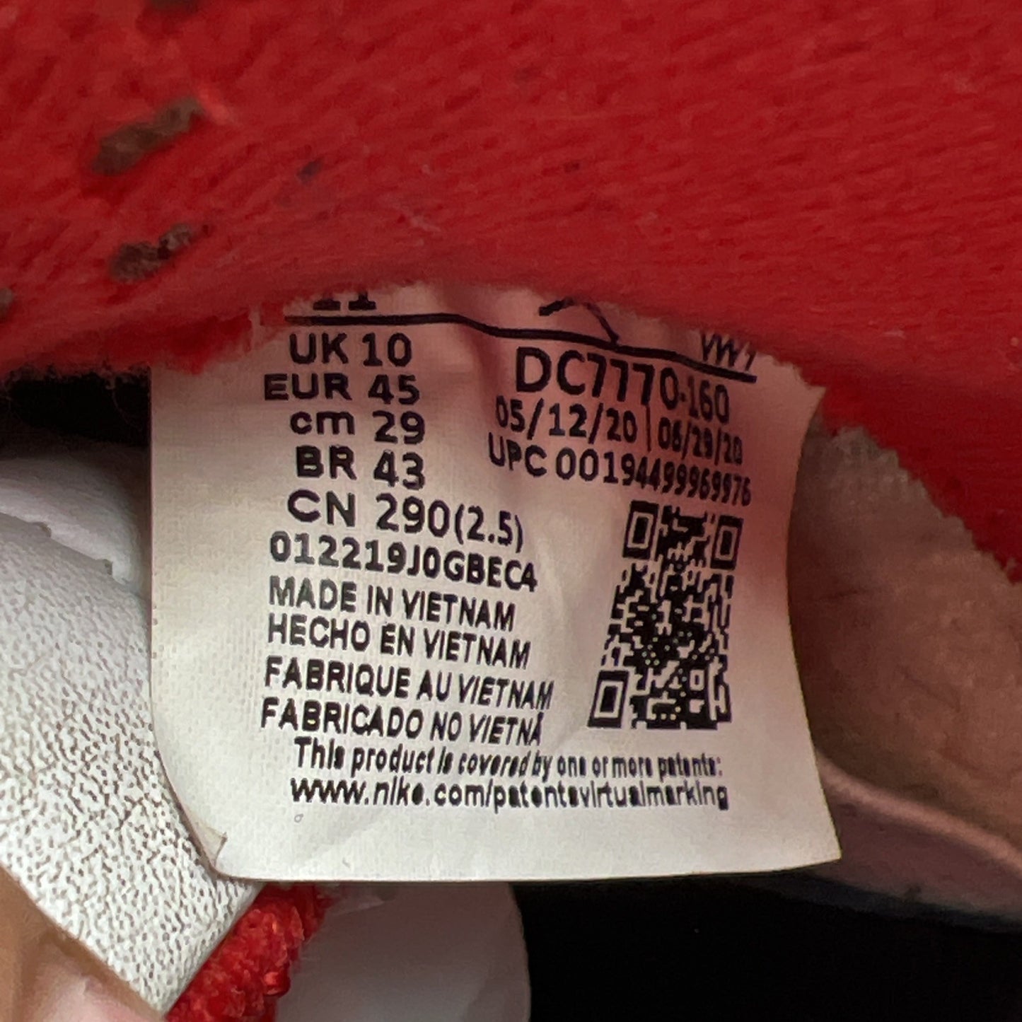 Size 11 - Air Jordan 4 Retro OG Mid Fire Red (DC7770-160)