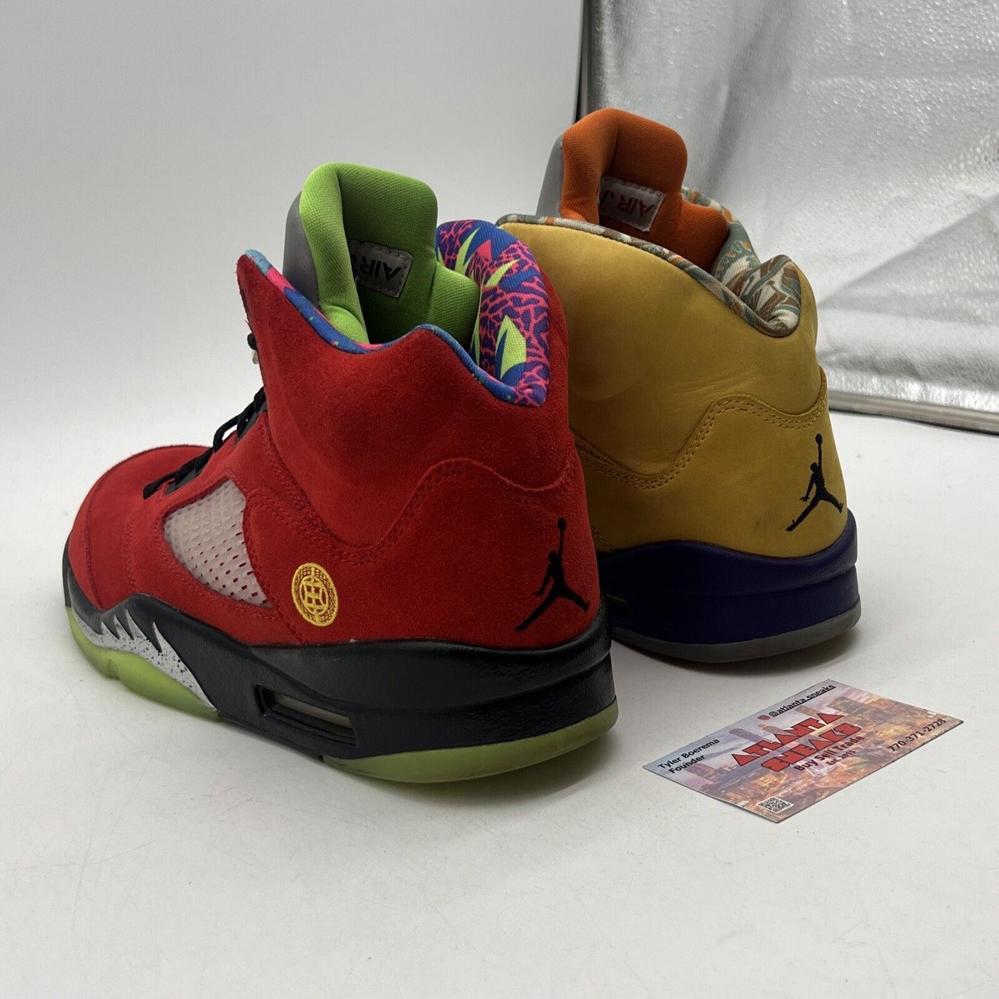 Size 10 - Jordan 5 Retro SE Solar Orange Yellow Red Purple Black (CZ5725-700)