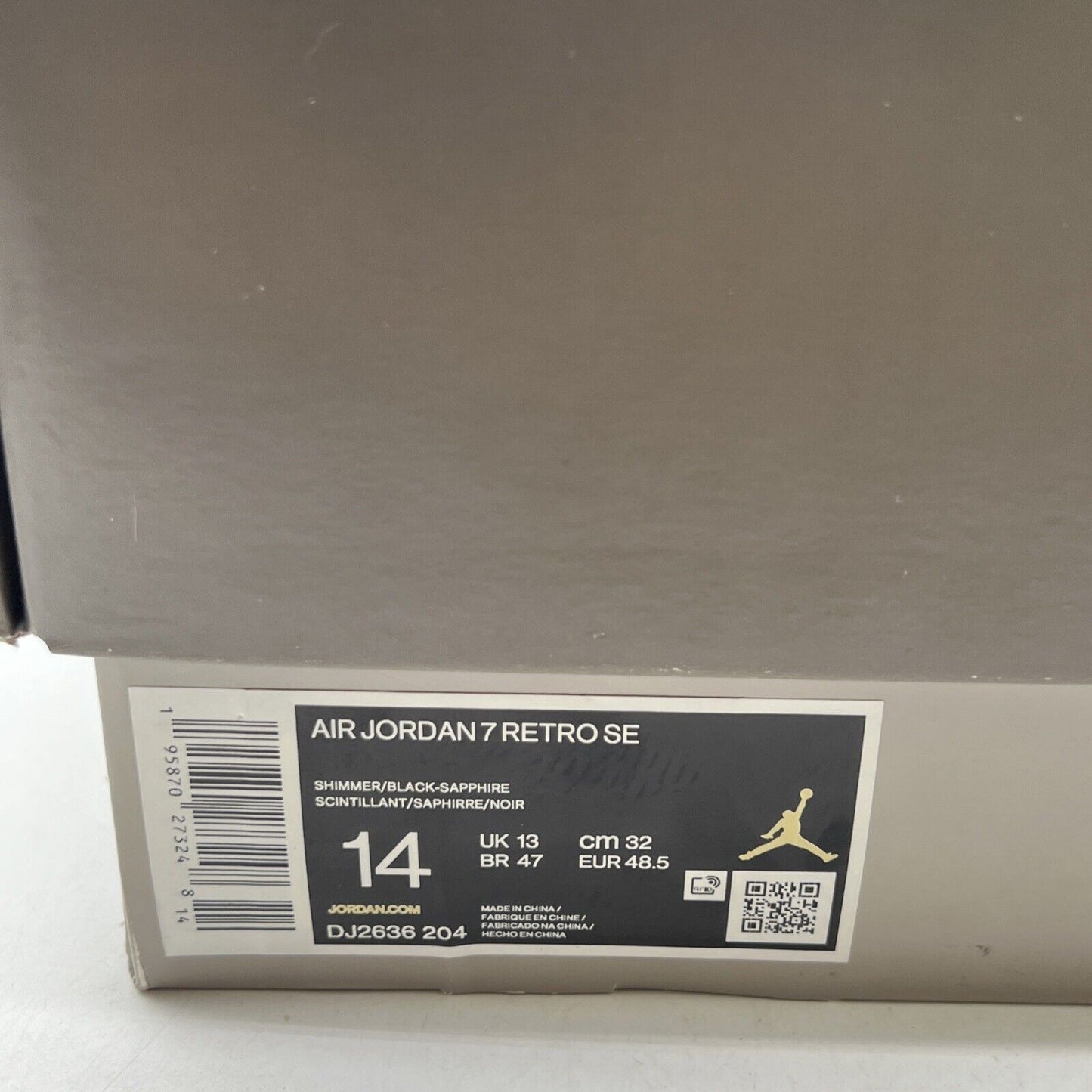 Size 14 - Air Jordan 7 Retro SE Sapphire (DJ2636-204)