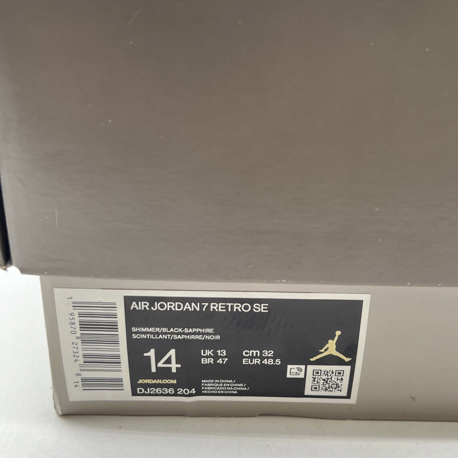 Size 14 - Air Jordan 7 Retro SE Sapphire (DJ2636-204)