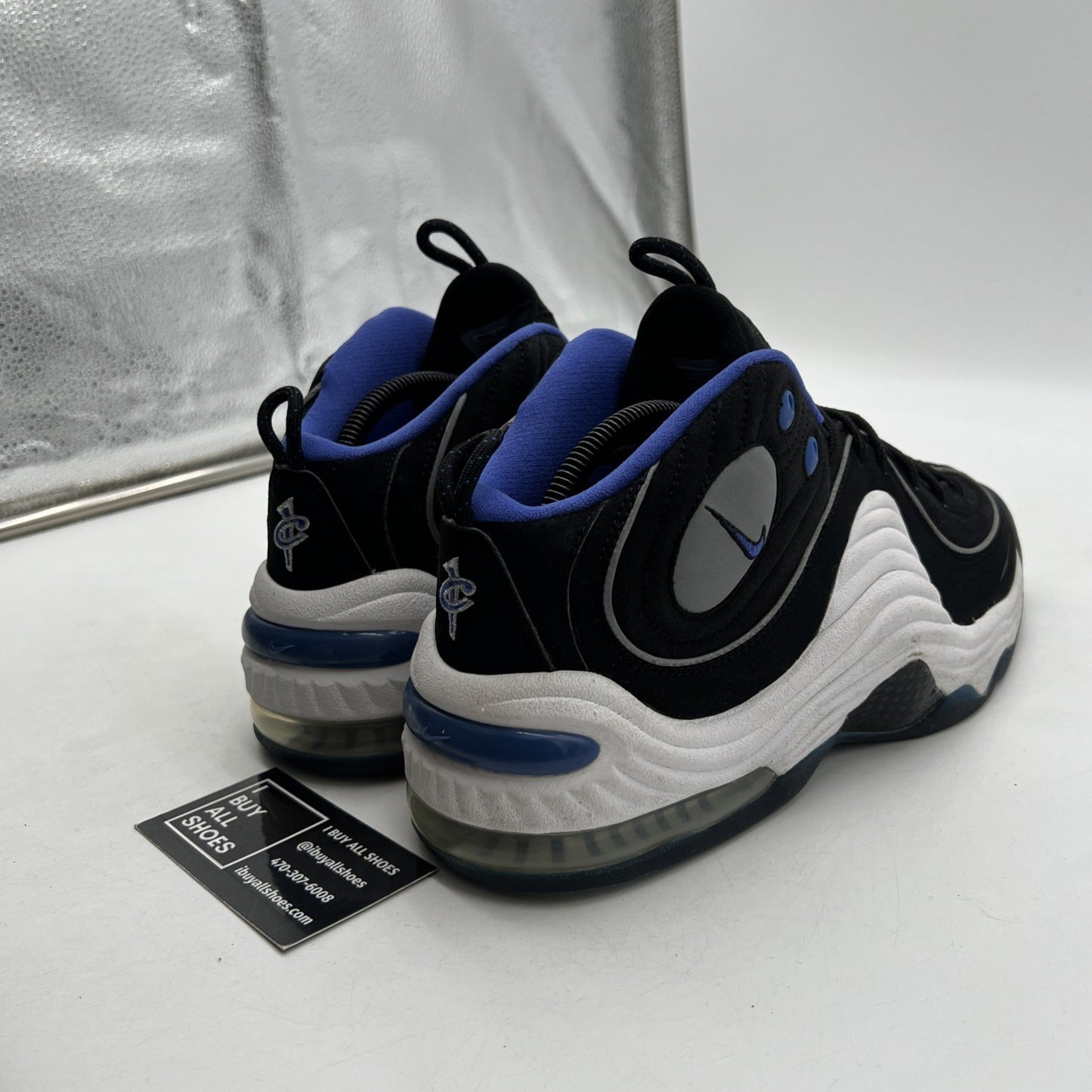 Size 9 - Nike Air Penny 2 Black Royal (333886-041)