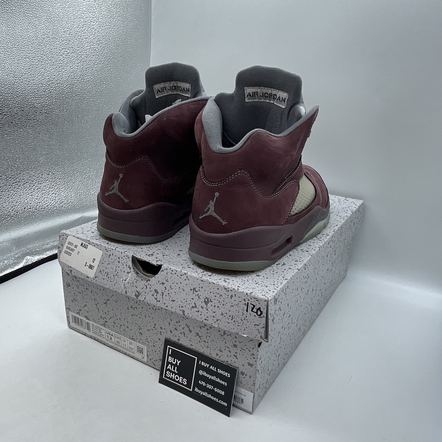 Size 12 - Air Jordan 5 Retro SE 2023 Burgundy (DZ4131-600)